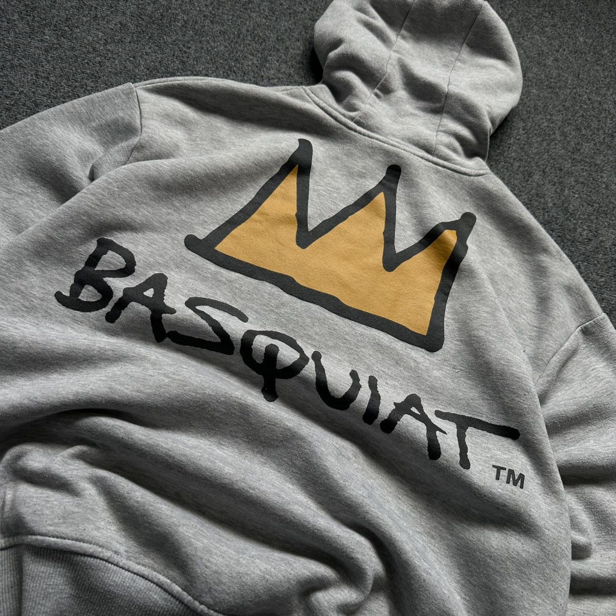 Jean-Michel Basquiat VTG Japanese Style Basquiat & Primark Hoodie Size M Y2K 00s Size US M / EU 48-50 / 2 - 3 Thumbnail