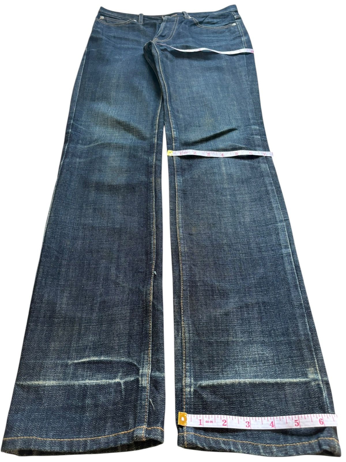 Japanese Brand Vintage Japanese Brand Blue Wash Jeans Size US 30 / EU 46 - 13 Thumbnail