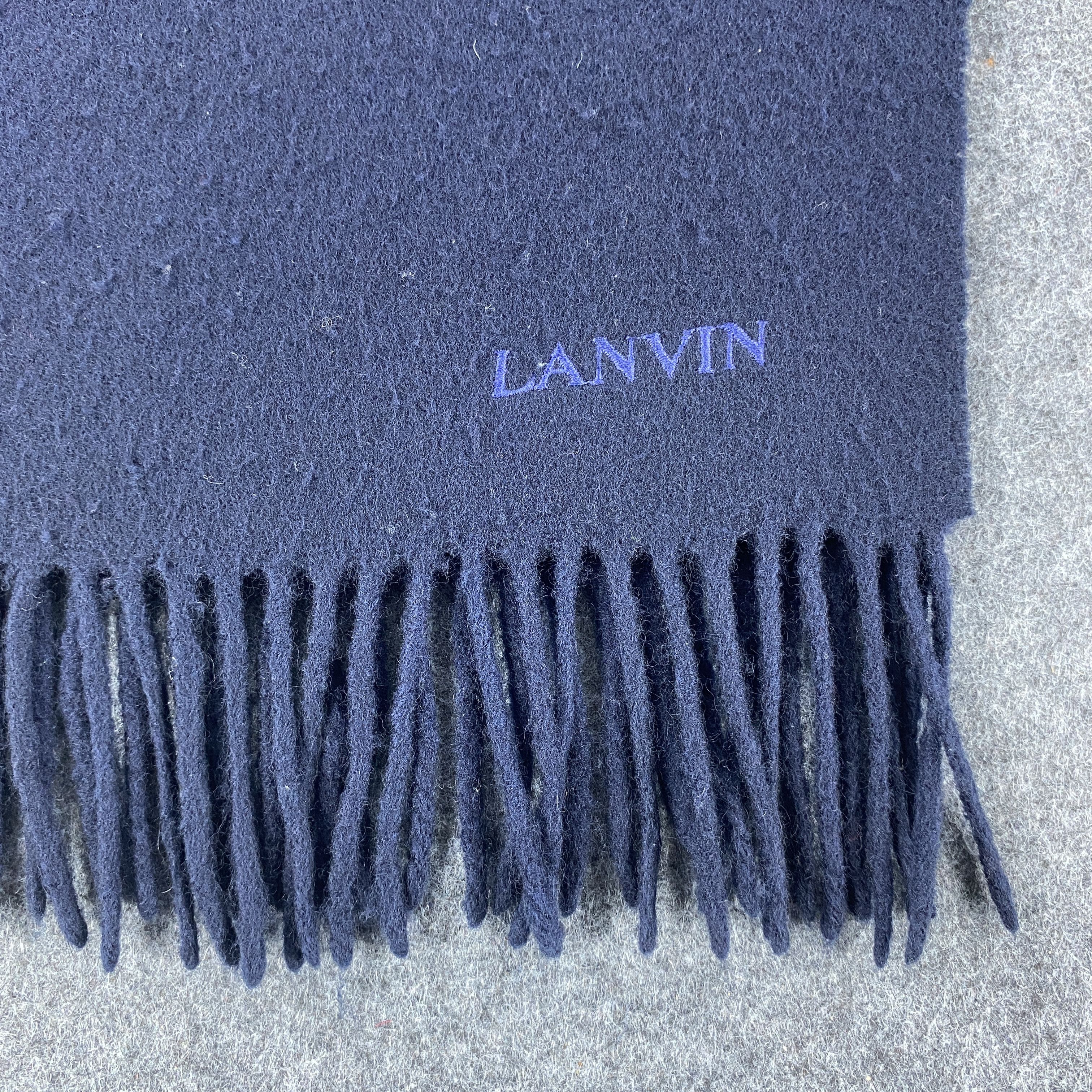 Lanvin × Vintage Lanvin Scarf # Muffler # Neckwear # D455 Size ONE SIZE - 2 Thumbnail