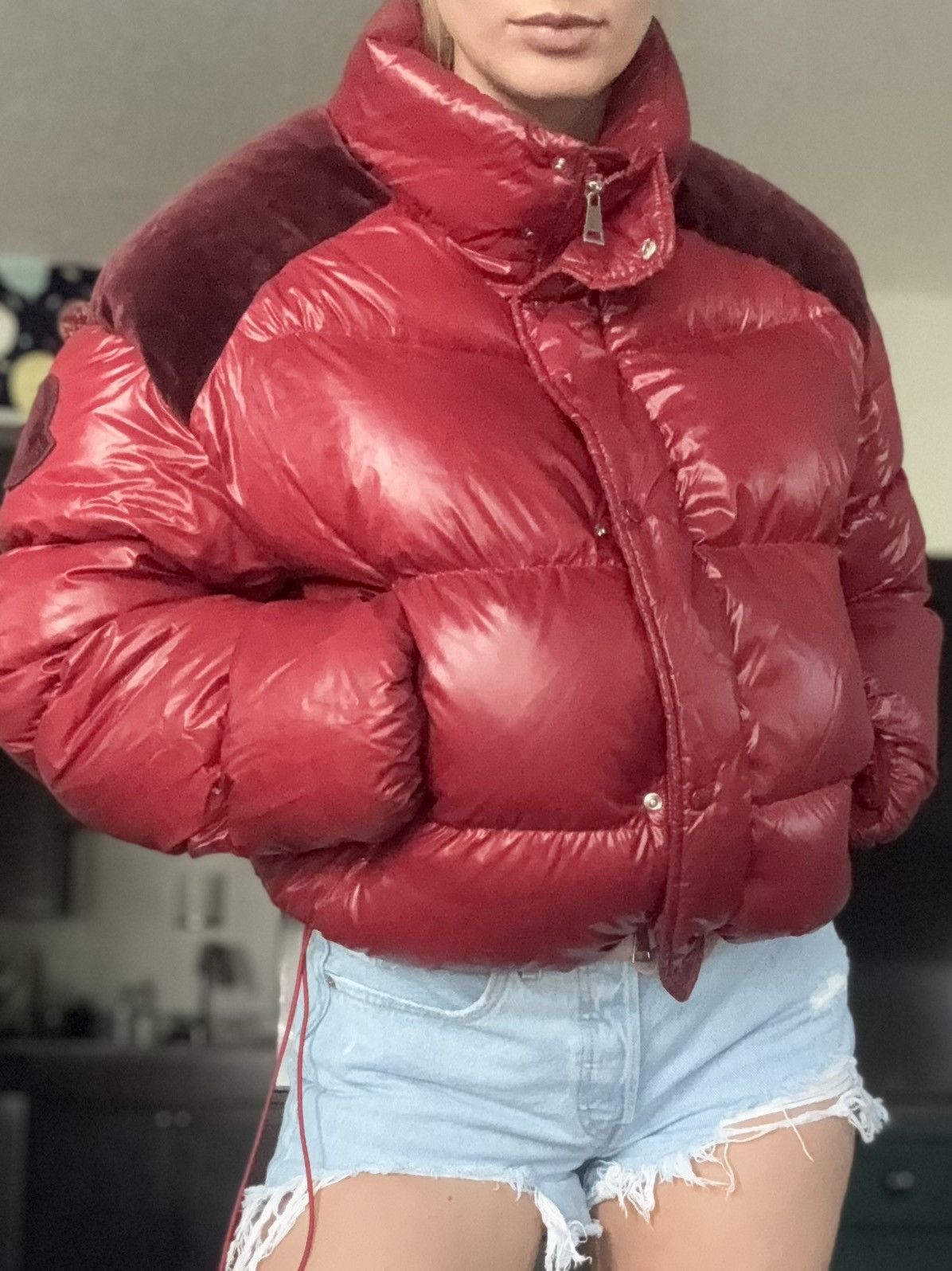 Moncler Moncler down jacket chouette puffer woman Size M / US 6-8 / IT 42-44 - 9 Thumbnail
