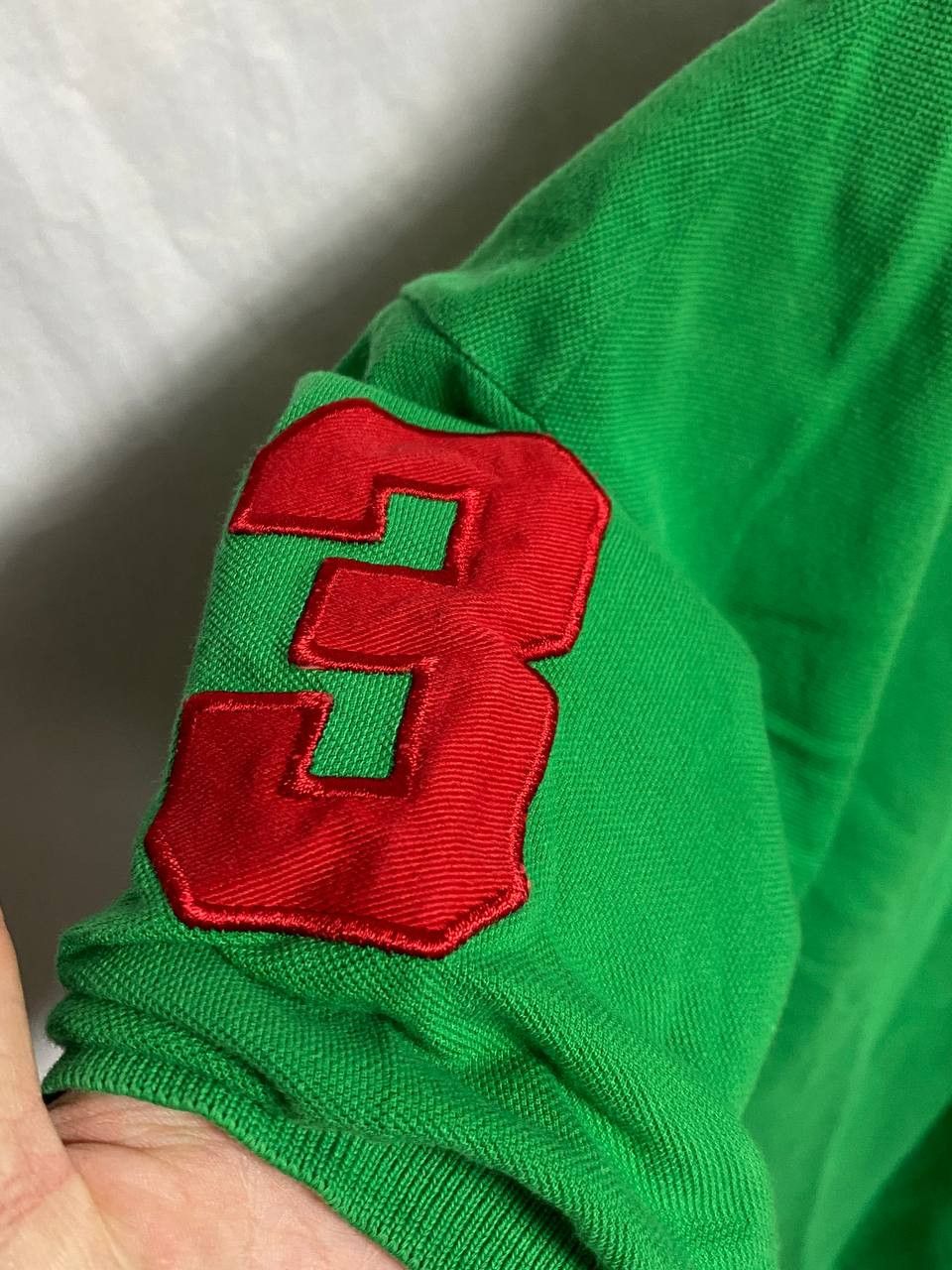 Polo Ralph Lauren 👕 Polo Ralph Lauren Classic Polo – Green w/ Red Embroidery Size US XL / EU 56 / 4 - 3 Thumbnail