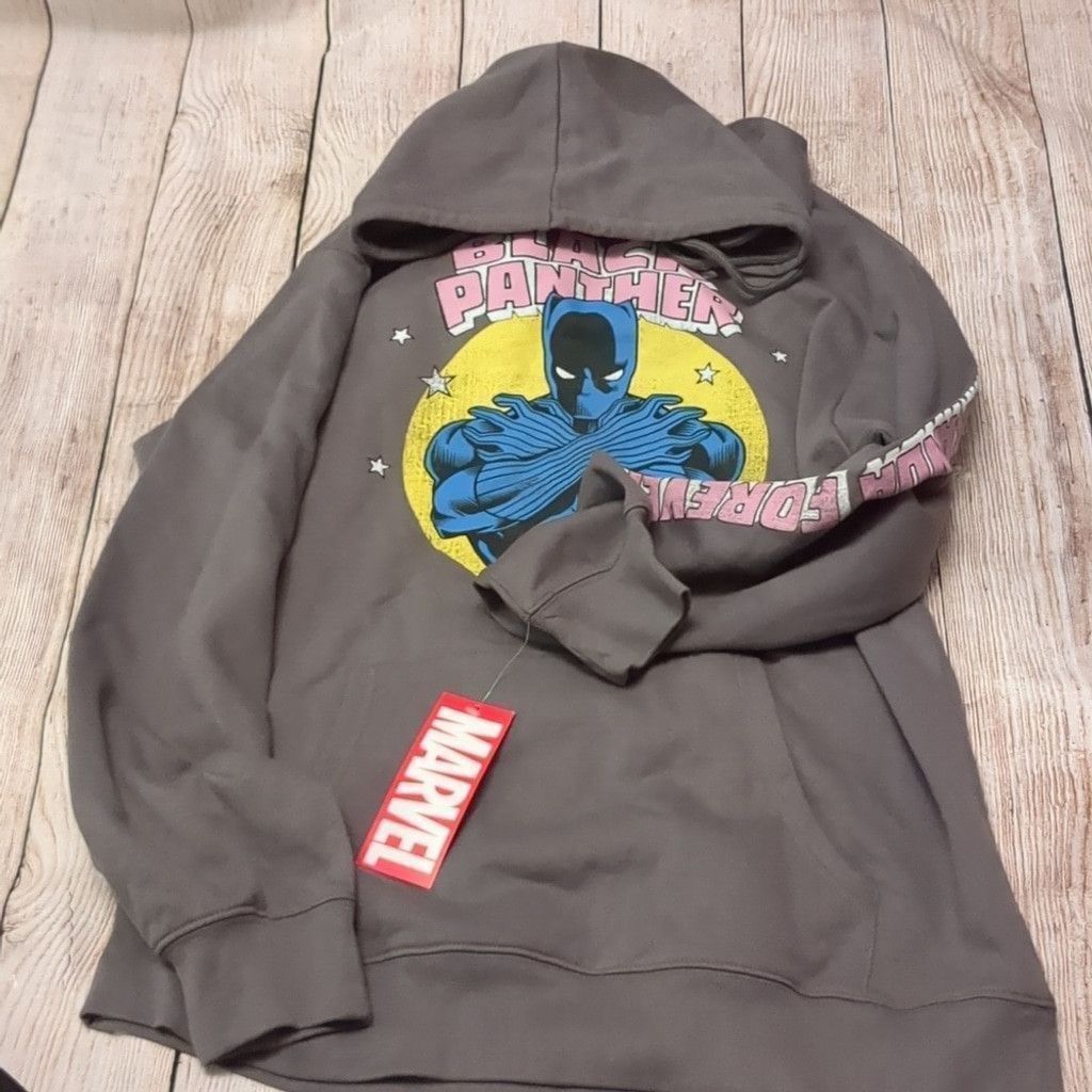 Marvel Black panther hoodie size XL