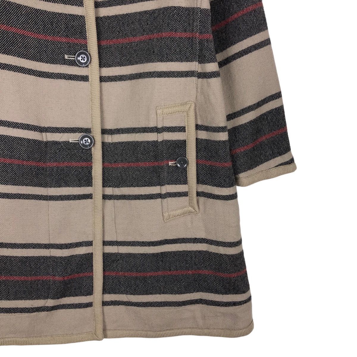 Japanese Brand 🔥Work Jacket Japan Made Hickory Issey Miyake Japan Size US M / EU 48-50 / 2 - 6 Thumbnail