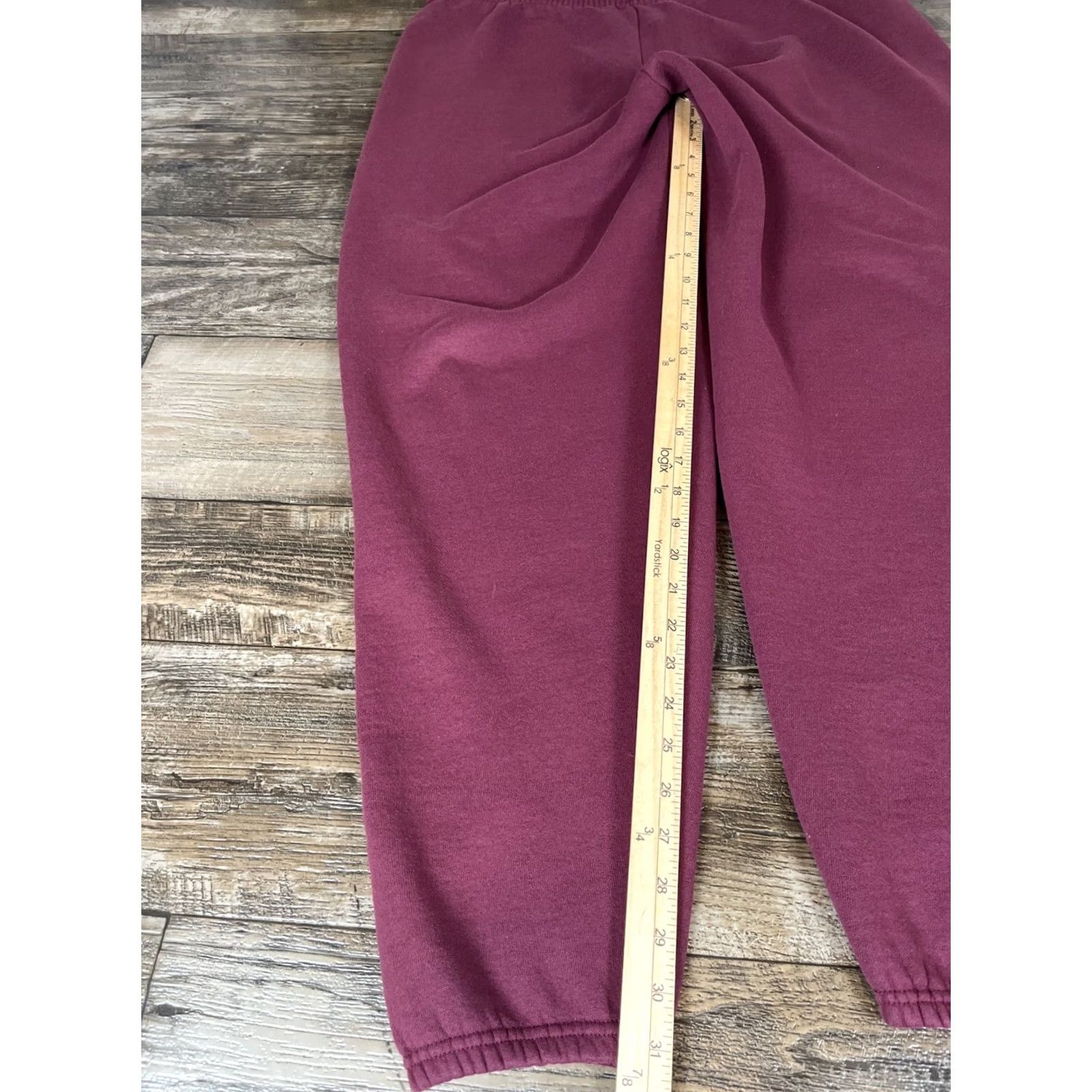 Lee VINTAGE Lee Sweatpants Pants XLT Red 90s Mens Baggy Cotton Activewear Mens Y2K Size US 35 - 2 Thumbnail