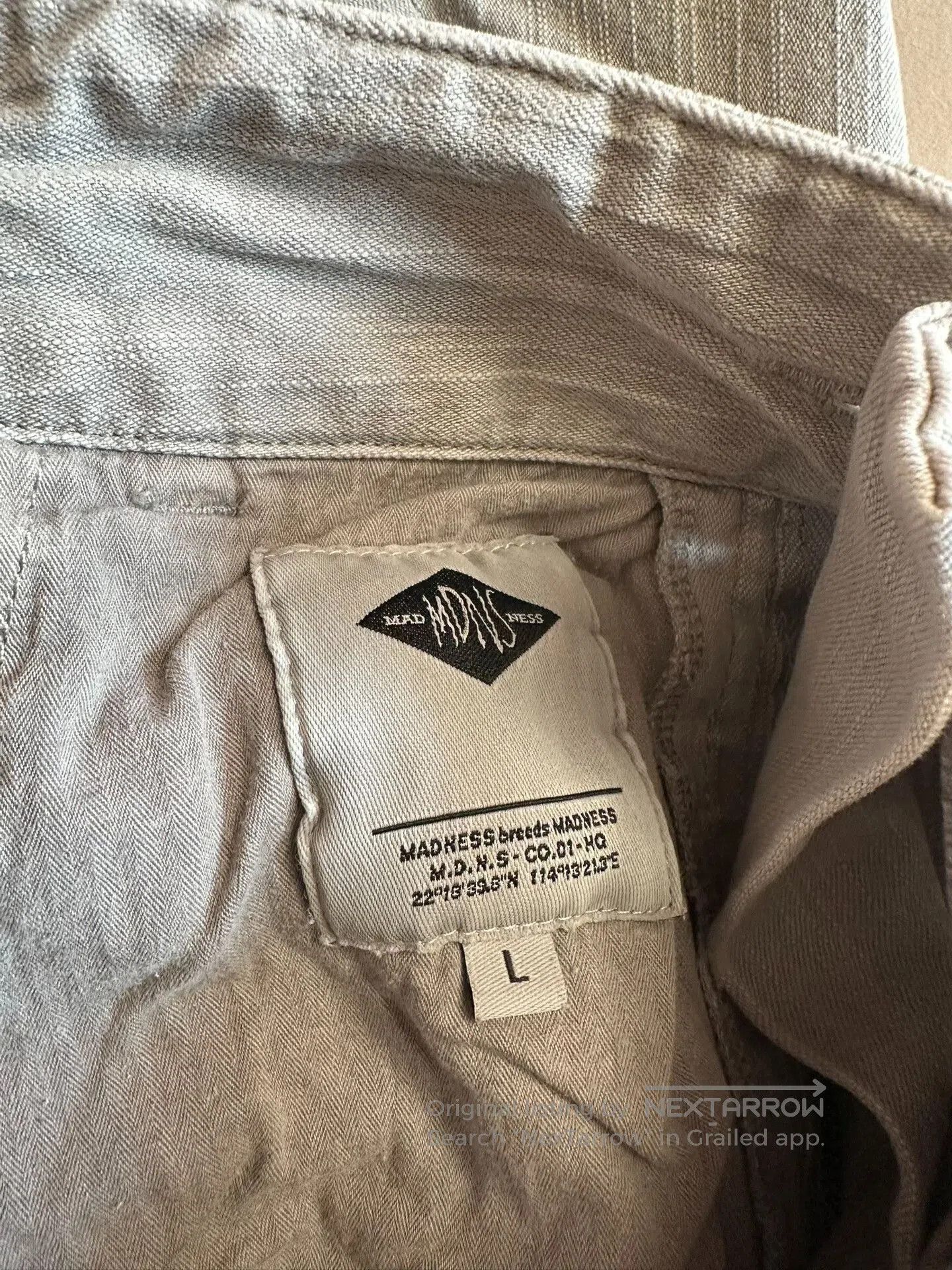 Madness MADNESS Army Cargo Casual Pants. Size US 43 - 7 Thumbnail