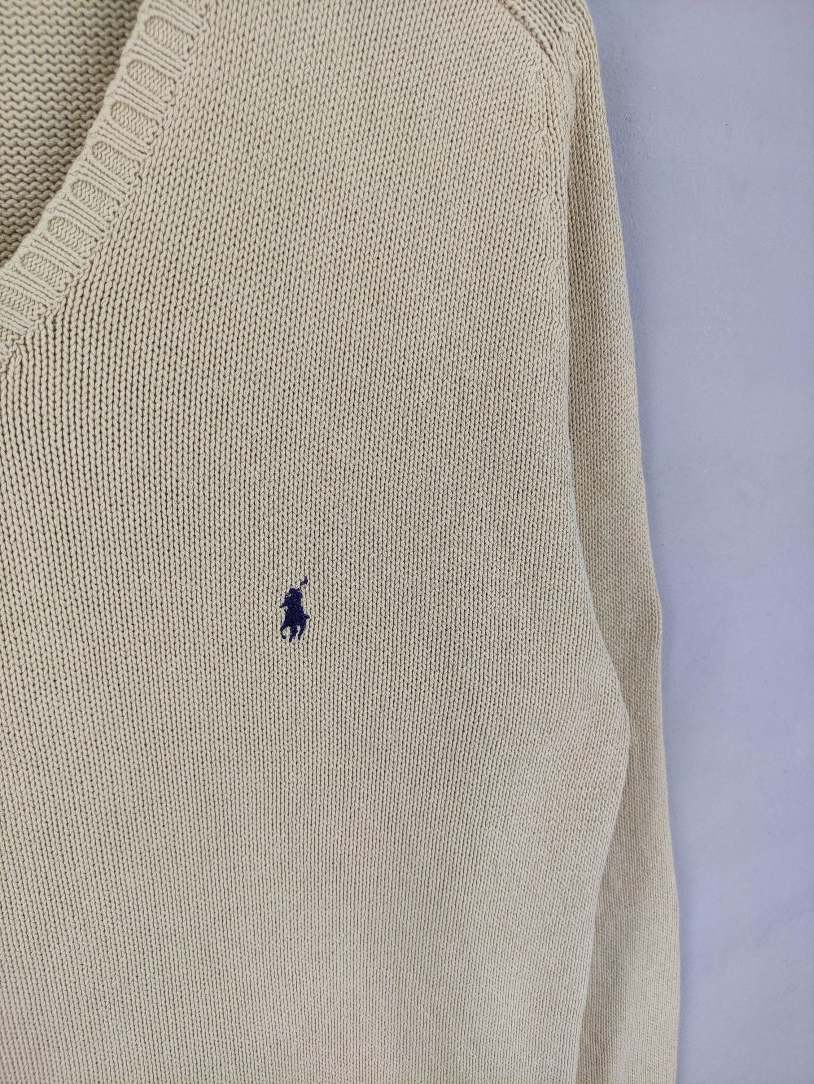 Polo Ralph Lauren Vintage Polo Ralph Lauren Small Logo knit Sweater Jumper Size US M / EU 48-50 / 2 - 2 Thumbnail