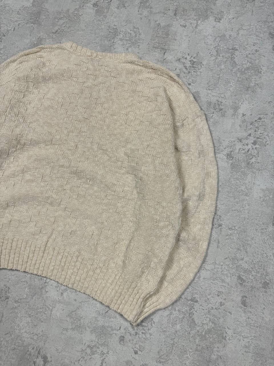 Lacoste Vintage Lacoste Beige Sweater Size 4 Size US M / EU 48-50 / 2 - 7 Thumbnail