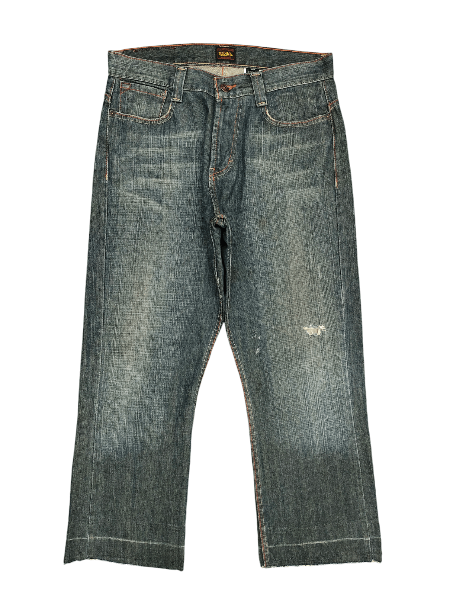 Von Dutch Vintage Y2k Von Dutch Distress Denim Jeans Size US 34 / EU 50 - 1 Thumbnail