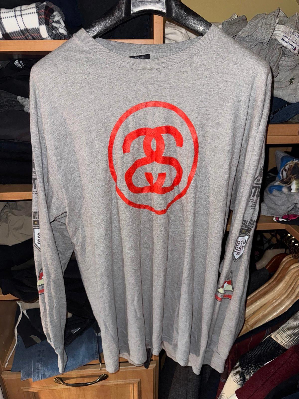 Stussy Vintage Y2K Stussy International Longsleeve Sz L Rare Grail Size US L / EU 52-54 / 3 - 2 Thumbnail