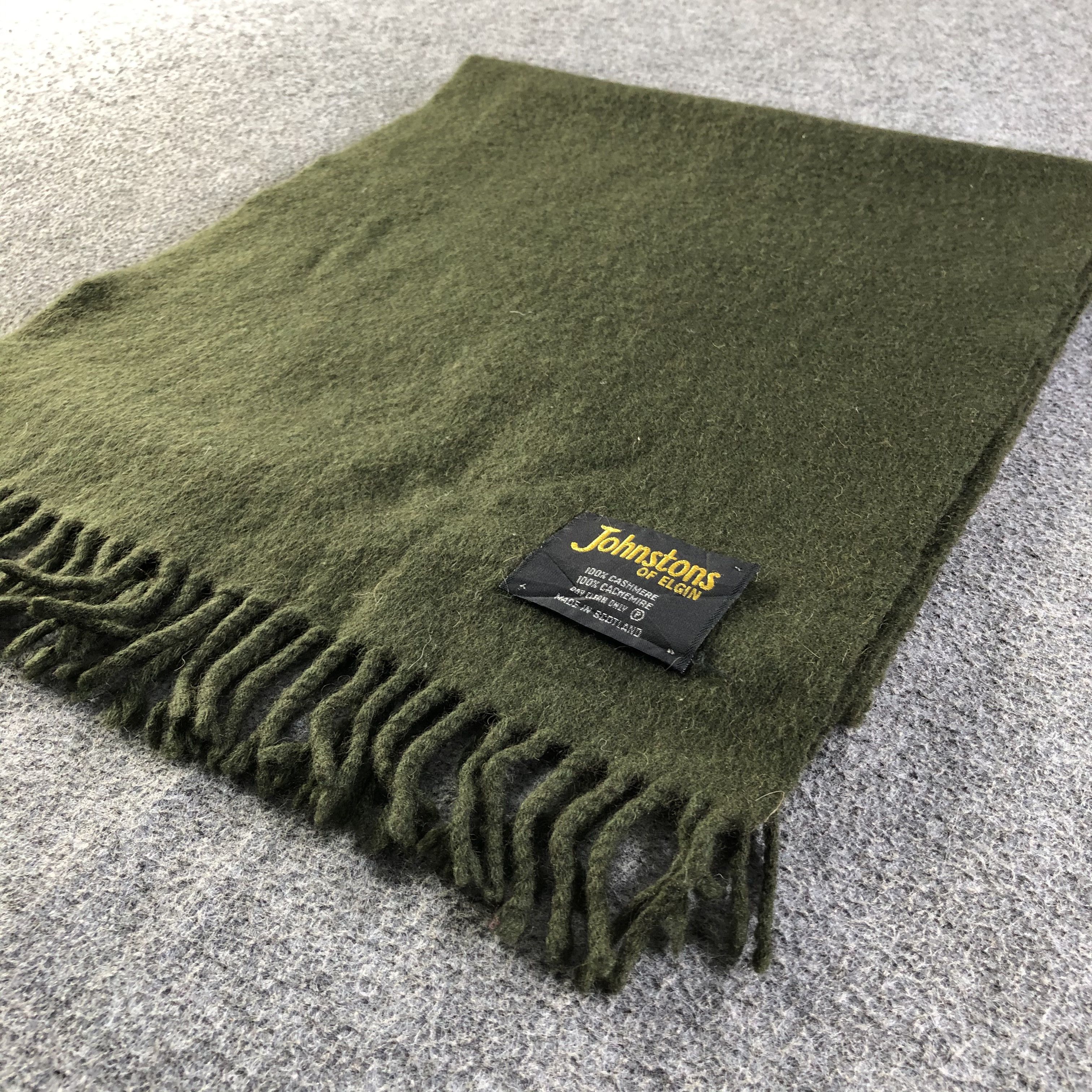 Johnstons Of Elgin Johnstons Of Elgin Cashmere Scarf / Muffler / Neckwear P597 Size ONE SIZE - 4 Thumbnail