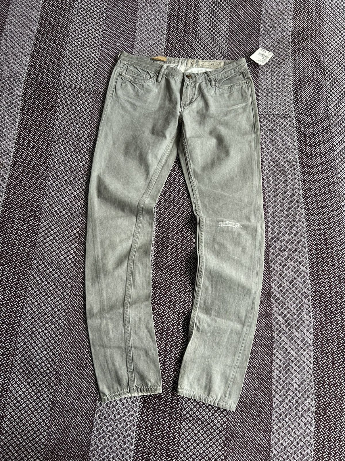 Allsaints Allsaints NWT Skinny Fit Women Jeans Wash Faded Size W28 L32 Size 28" / US 6 / IT 42 - 9 Thumbnail