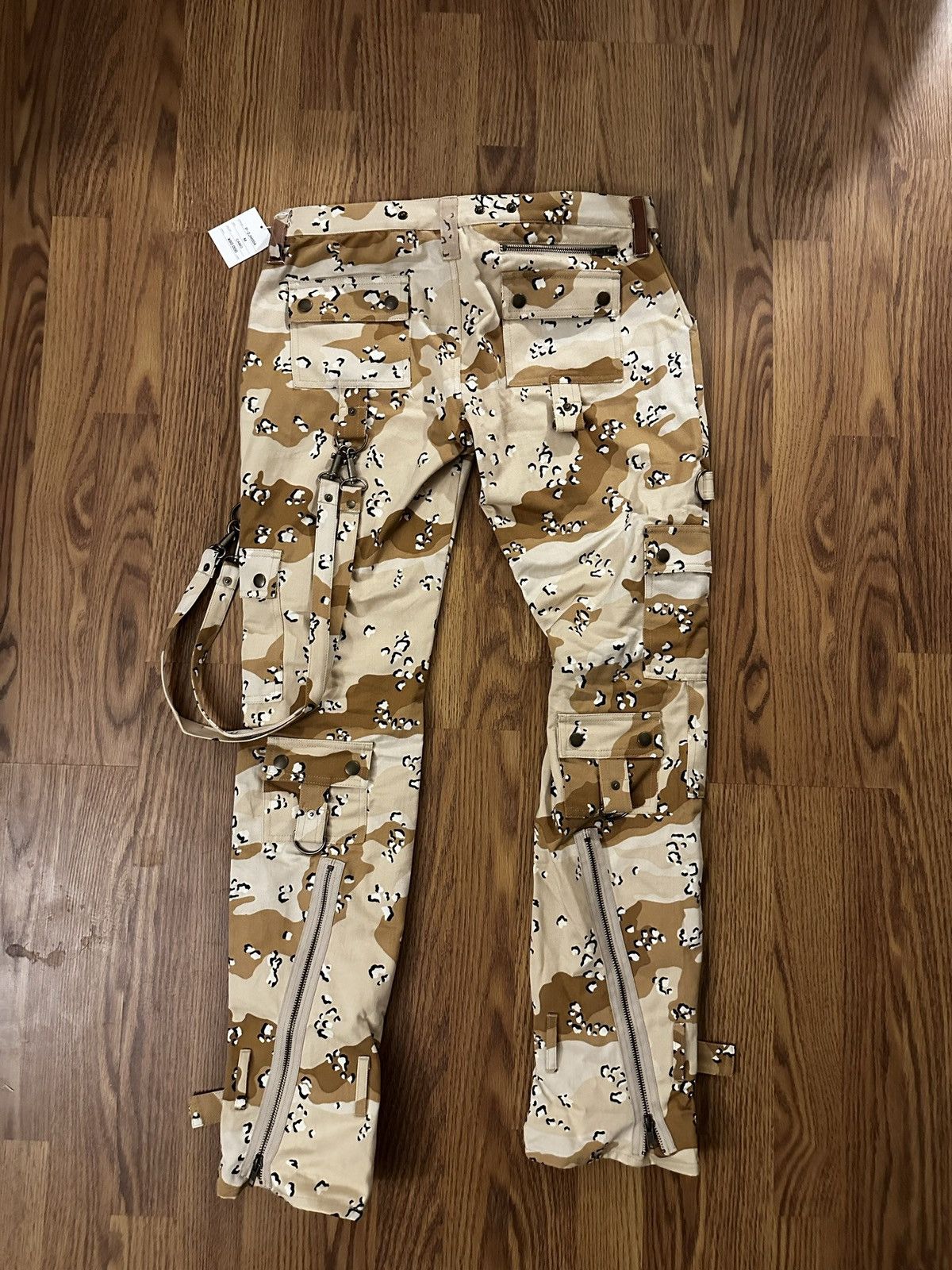 Vlone Vlone desert camo bondage pants | Grailed