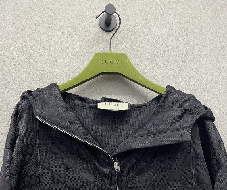 Gucci GucciFull-printed logo black jacket 2503-Nextarrow Size US M / EU 48-50 / 2 - 4 Thumbnail