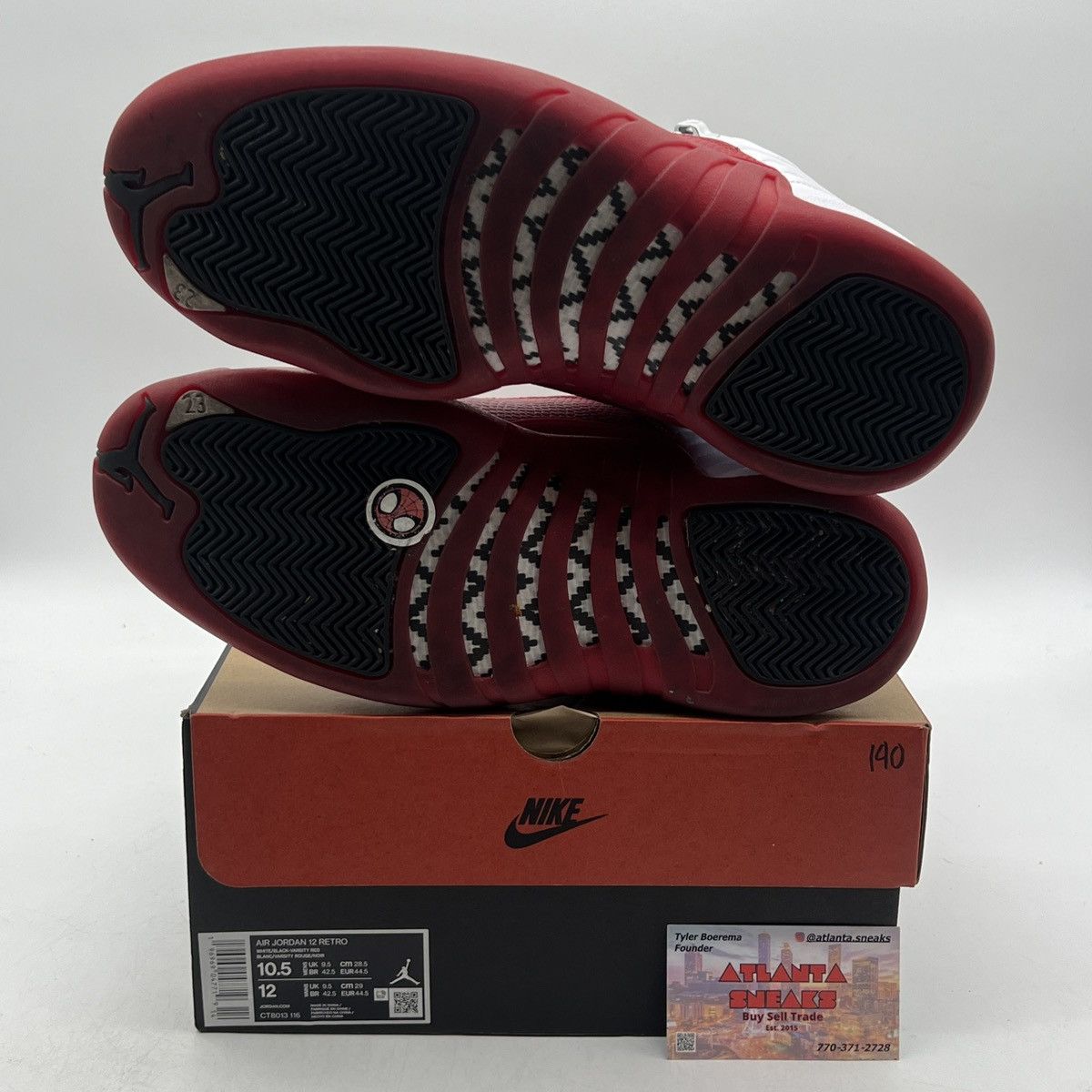 Jordan Brand Air Jordan 12 Cherry Size US 10.5 / EU 43-44 - 8 Thumbnail