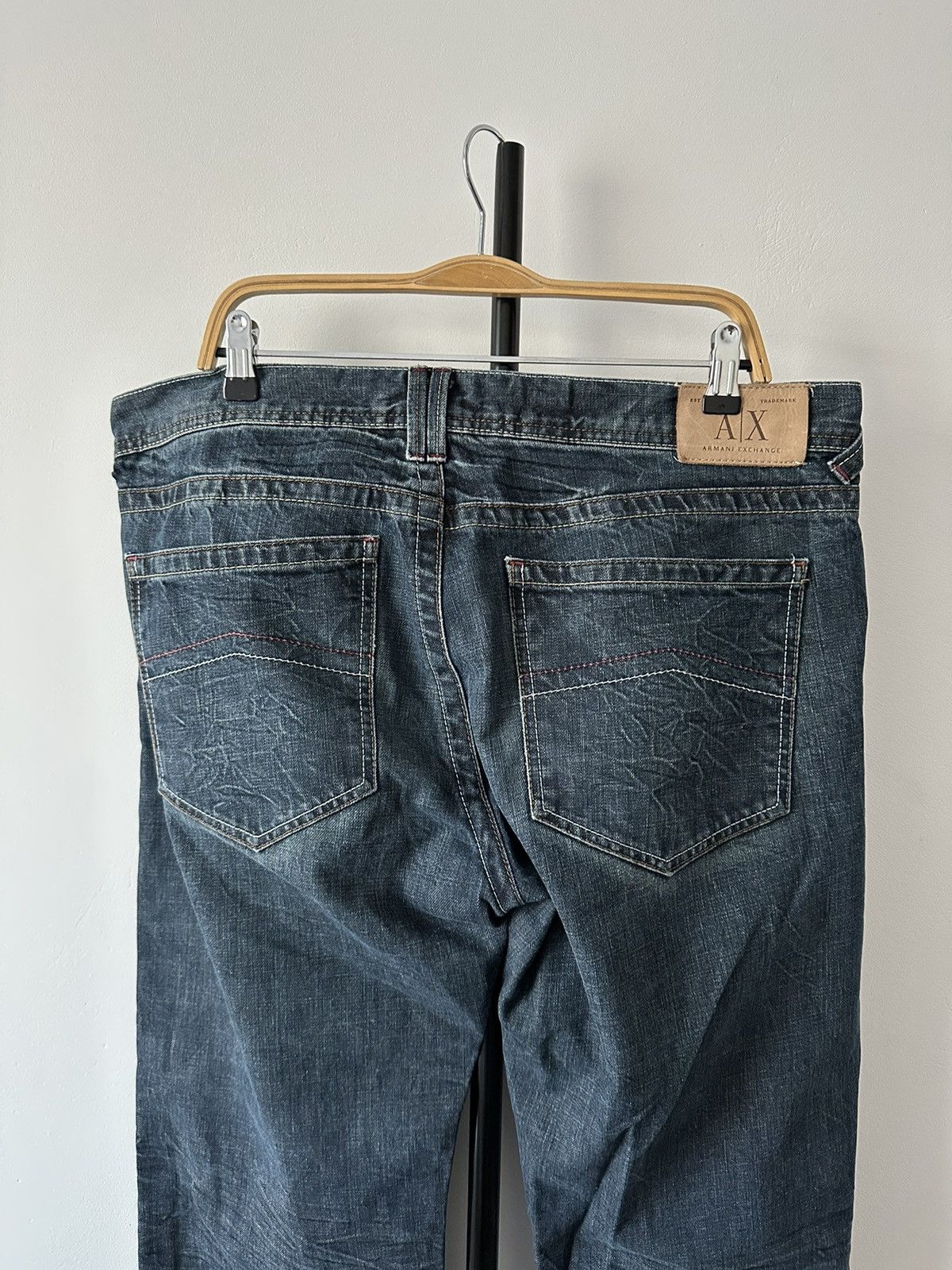 Armani Exchange AX Armani Exchange baggy denim pants Italian designers Size US 36 / EU 52 - 8 Thumbnail