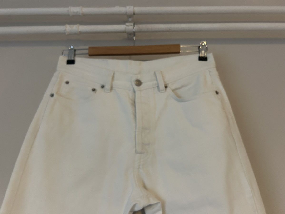 Jil Sander Jil Sander White Denim Jeans - Size 33 Size US 33 - 3 Thumbnail