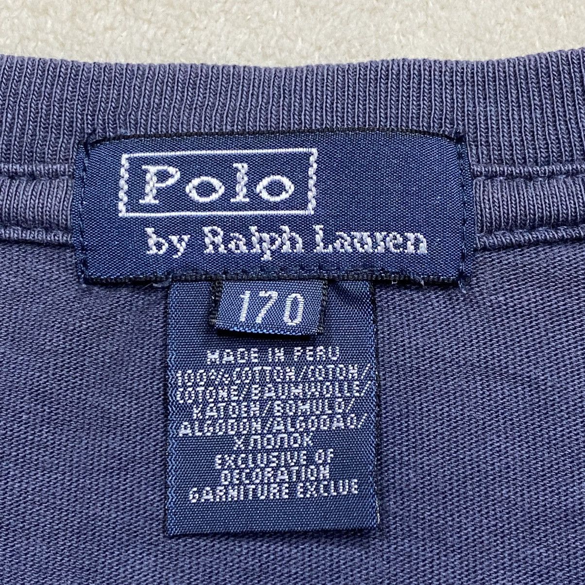 Polo Ralph Lauren × Vintage Faded Vintage POLO RALPH LAUREN Long Sleeve T-shirt Size US M / EU 48-50 / 2 - 6 Thumbnail