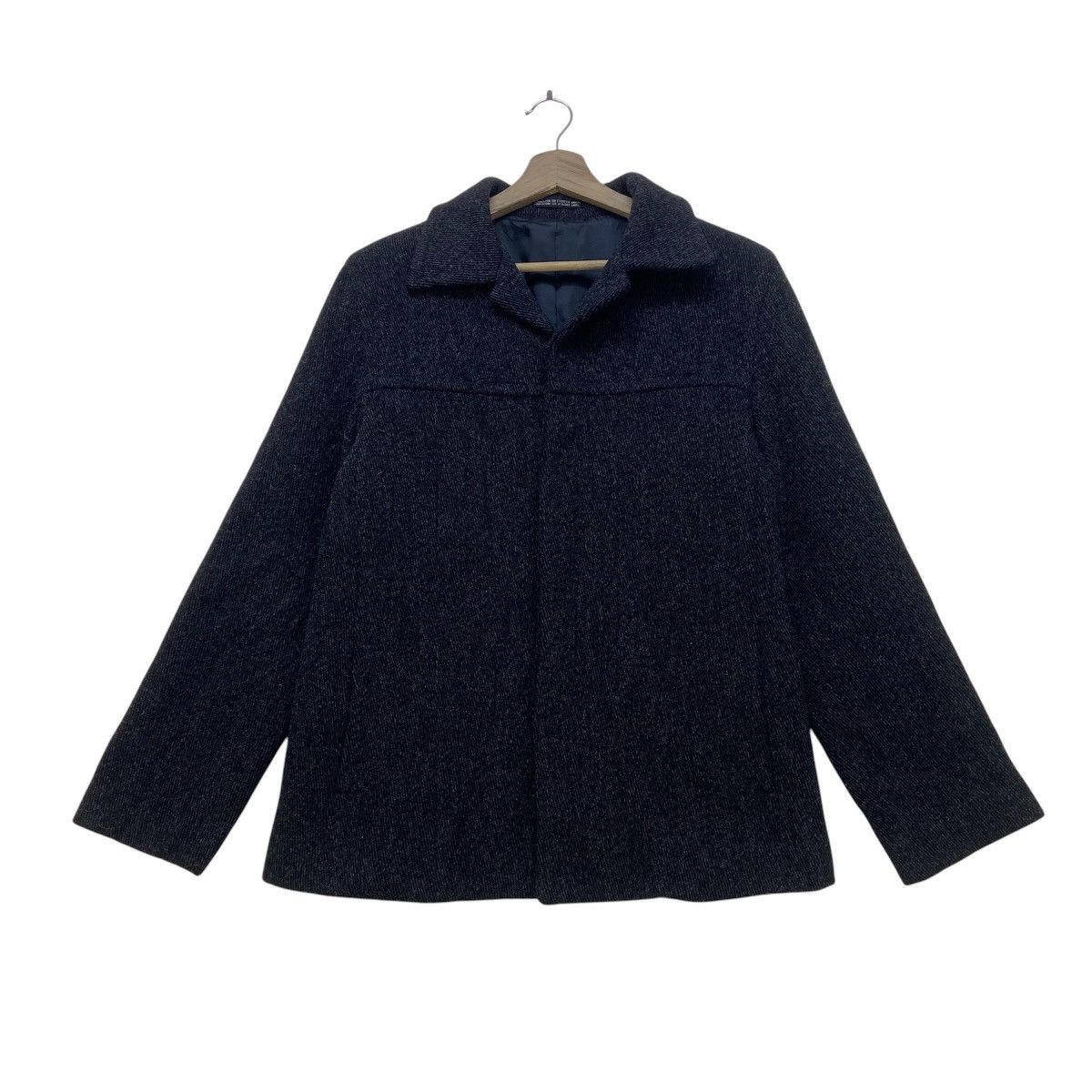 Yohji Yamamoto Ined by Yohji Yamamoto Wool Jacket Coat Size S / US 4 / IT 40 - 1 Thumbnail