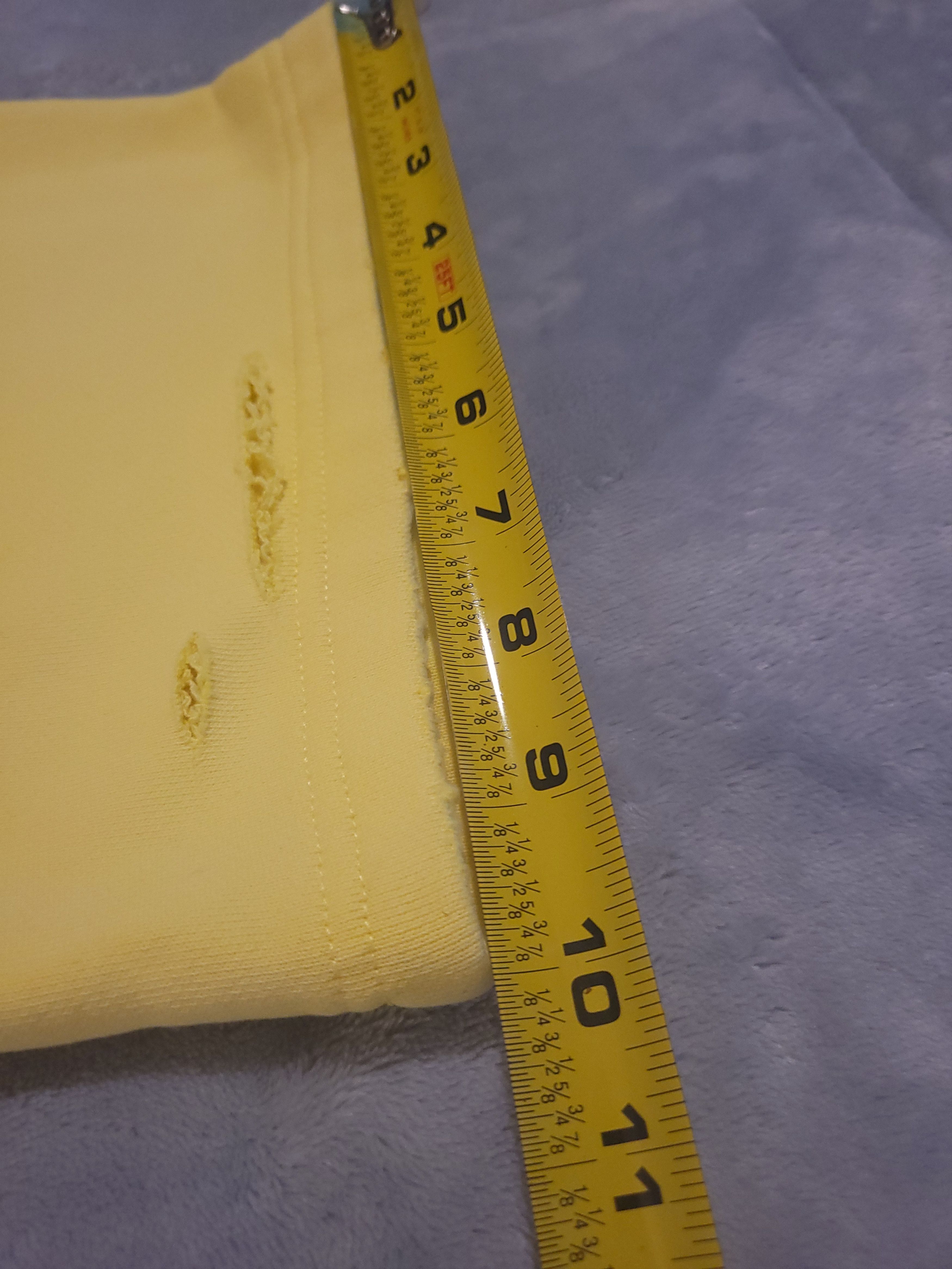TRIPLE SEVENS Triple Sevens -Yellow Wide Leg Sweatpants- Mens Sz Med- BNWT Size US 30 / EU 46 - 19 Thumbnail