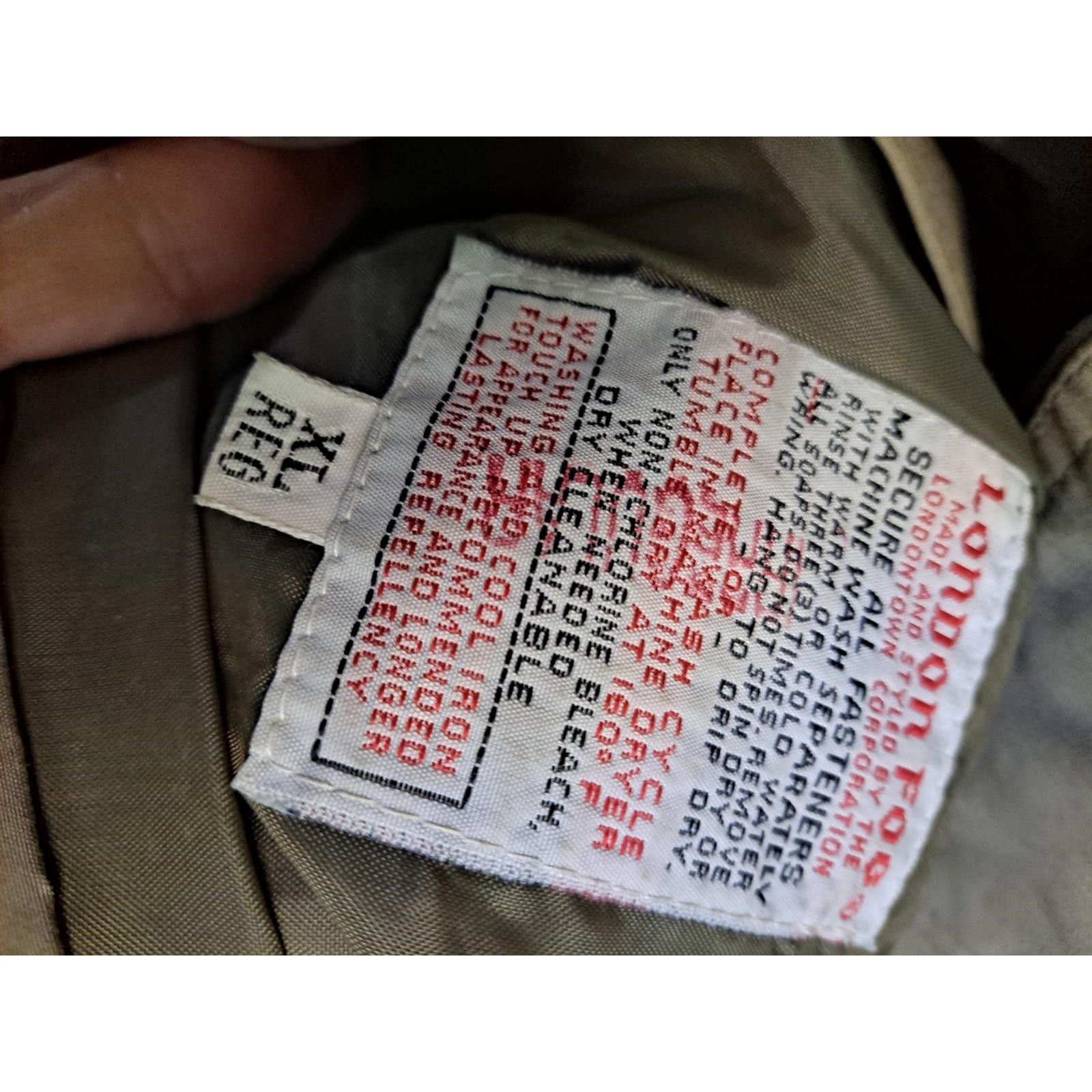 London Fog London Fog Tan with Brown Trim Coat with Zip In Liner Size X Size US XL / EU 56 / 4 - 8 Thumbnail