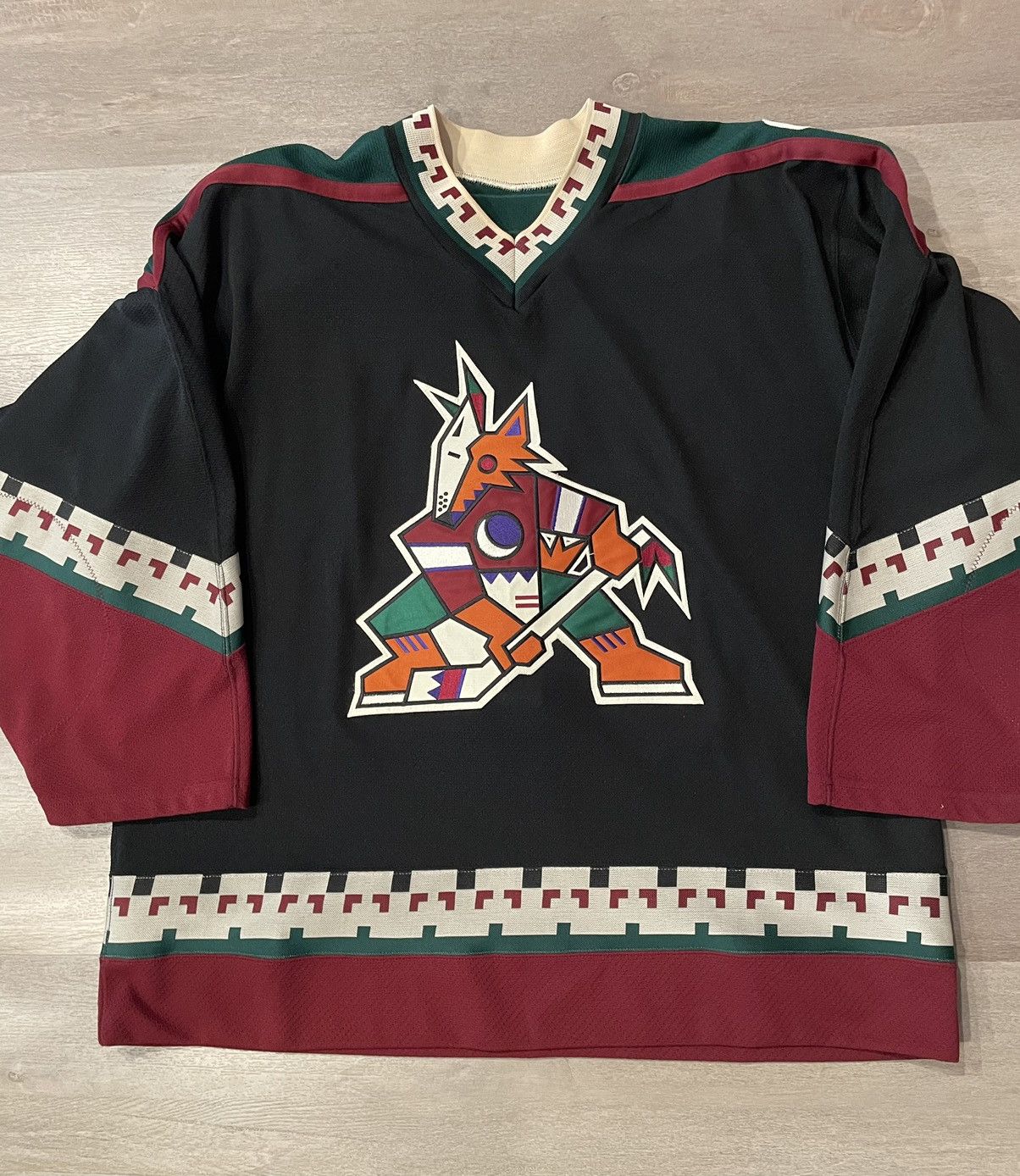 Hockey Jersey Koho Vintage Vintage 90s AUTHENTIC Koho Phoenix Coyotes Hockey Jersey NHL Grailed