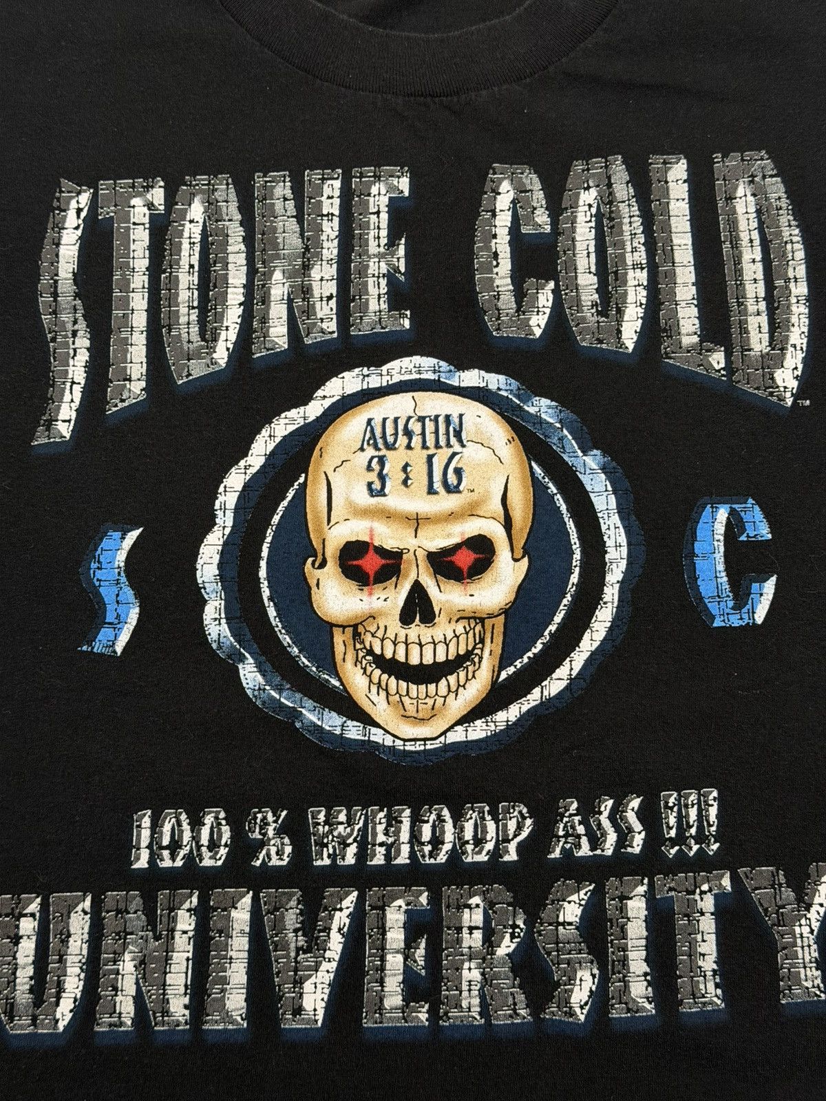 WWF Vintage 1998 Stone Cold Steve Austin Wrestling T-Shirt XL Size US XL / EU 56 / 4 - 7 Thumbnail