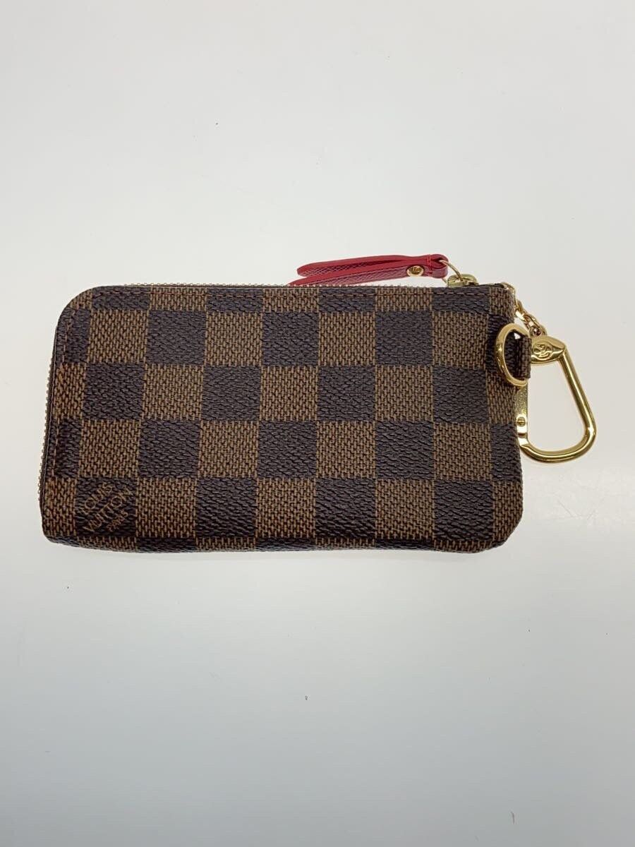 Louis Vuitton Louis Vuitton Damier Ebene Pochette Cle Complice T&B Brown Size ONE SIZE - 2 Thumbnail