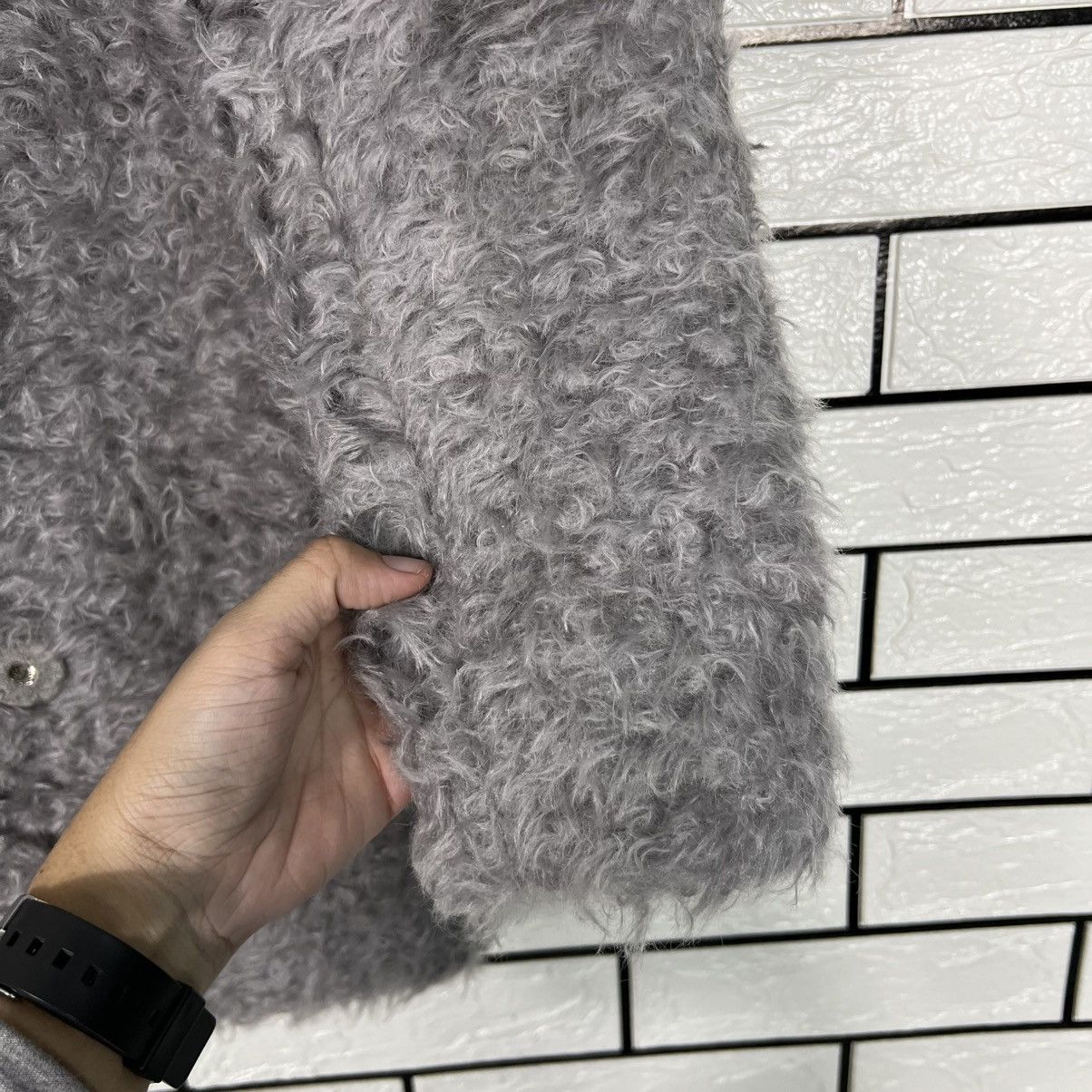 Steven Alan STEVEN ALAN Mohair Double Breasted Coat #4136-C188 Size M / US 6-8 / IT 42-44 - 7 Thumbnail