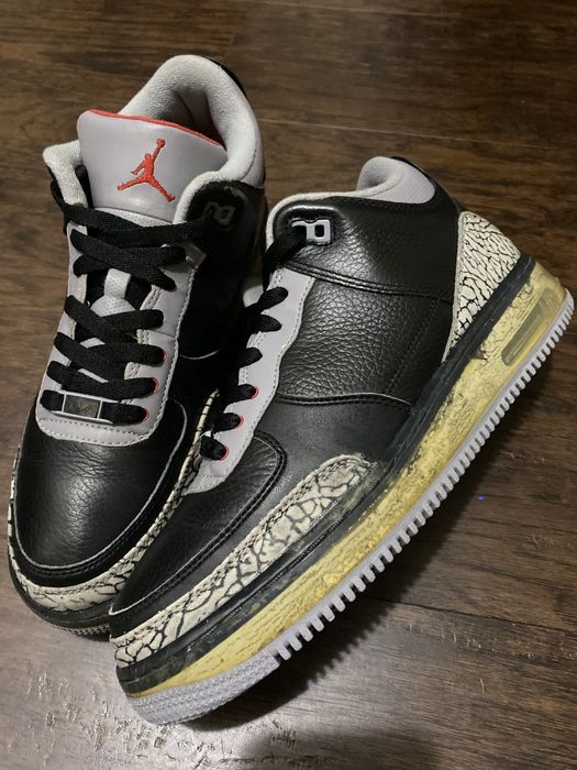 Air Jordan Force III (AJF 3) - Black Cement 