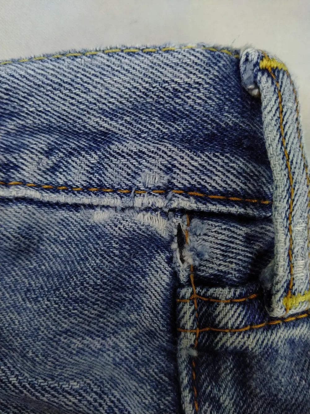 Levi's Blue Wash Levi's 505 Denim 34x29 -JN372 Size US 34 / EU 50 - 20 Thumbnail