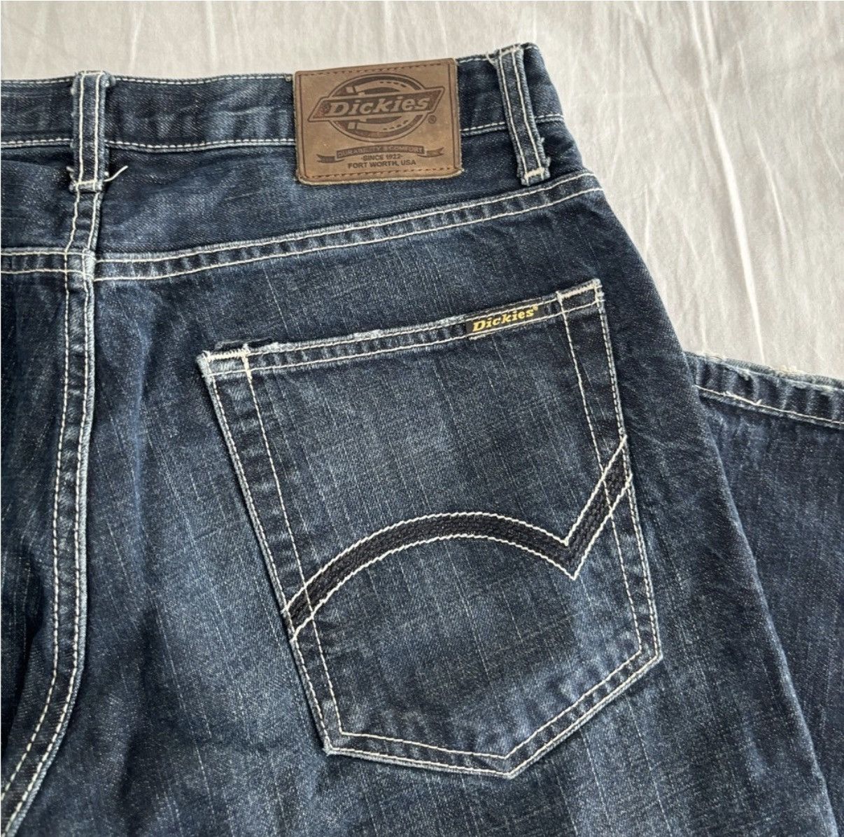 Dickies Dickies vintage dark wash jeans Size US 31 - 3 Thumbnail