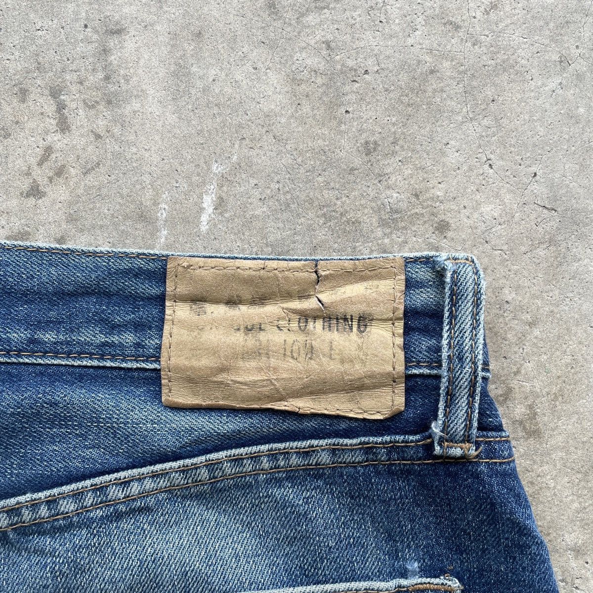 Japanese Brand W32💥 Vintage Japanese Brand Jeans Faded Denim Pants Size US 32 / EU 48 - 7 Thumbnail