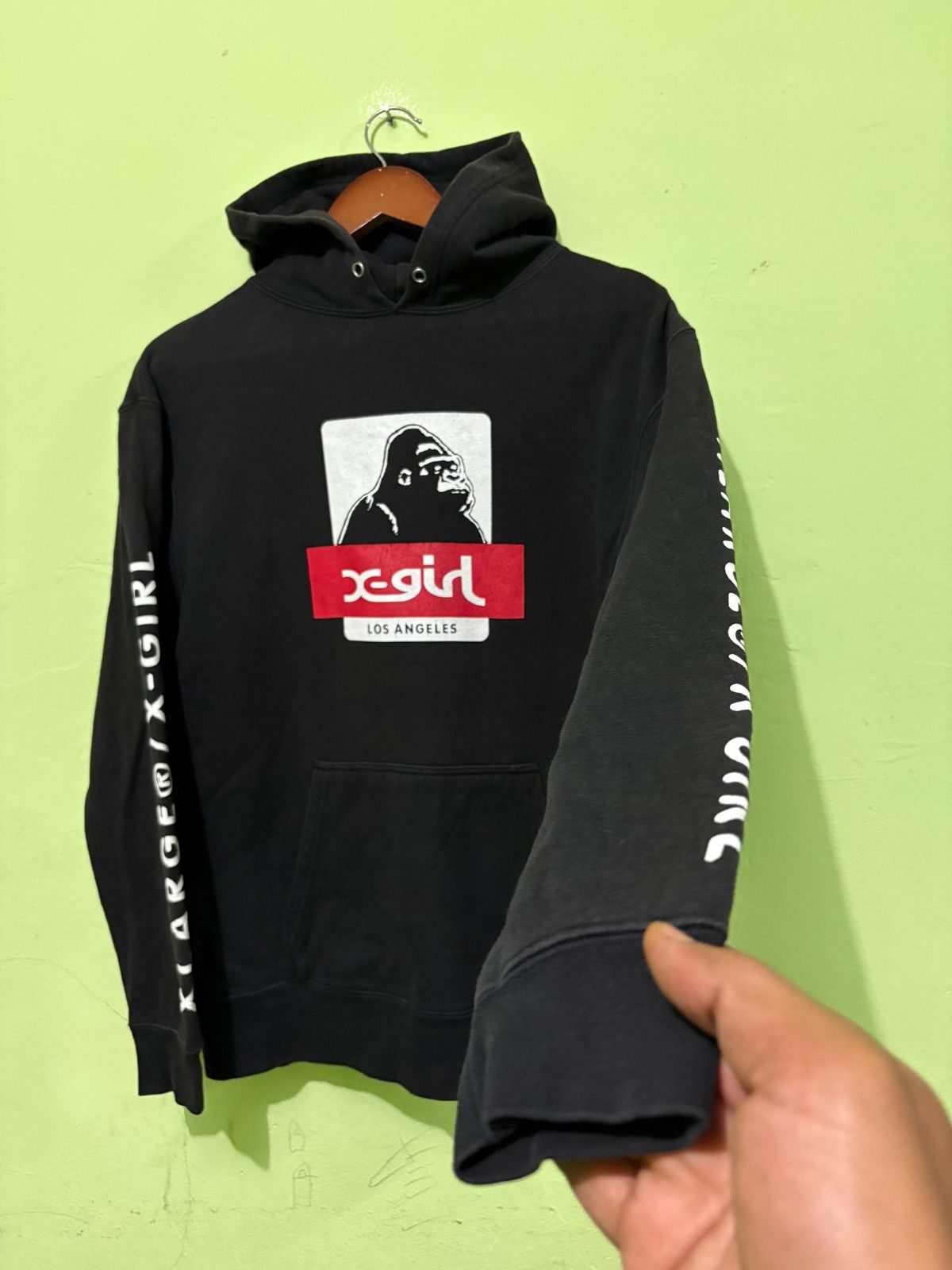 X-LARGE X-large X X-Girl Hoodie Big Logo Design Size US M / EU 48-50 / 2 - 3 Thumbnail