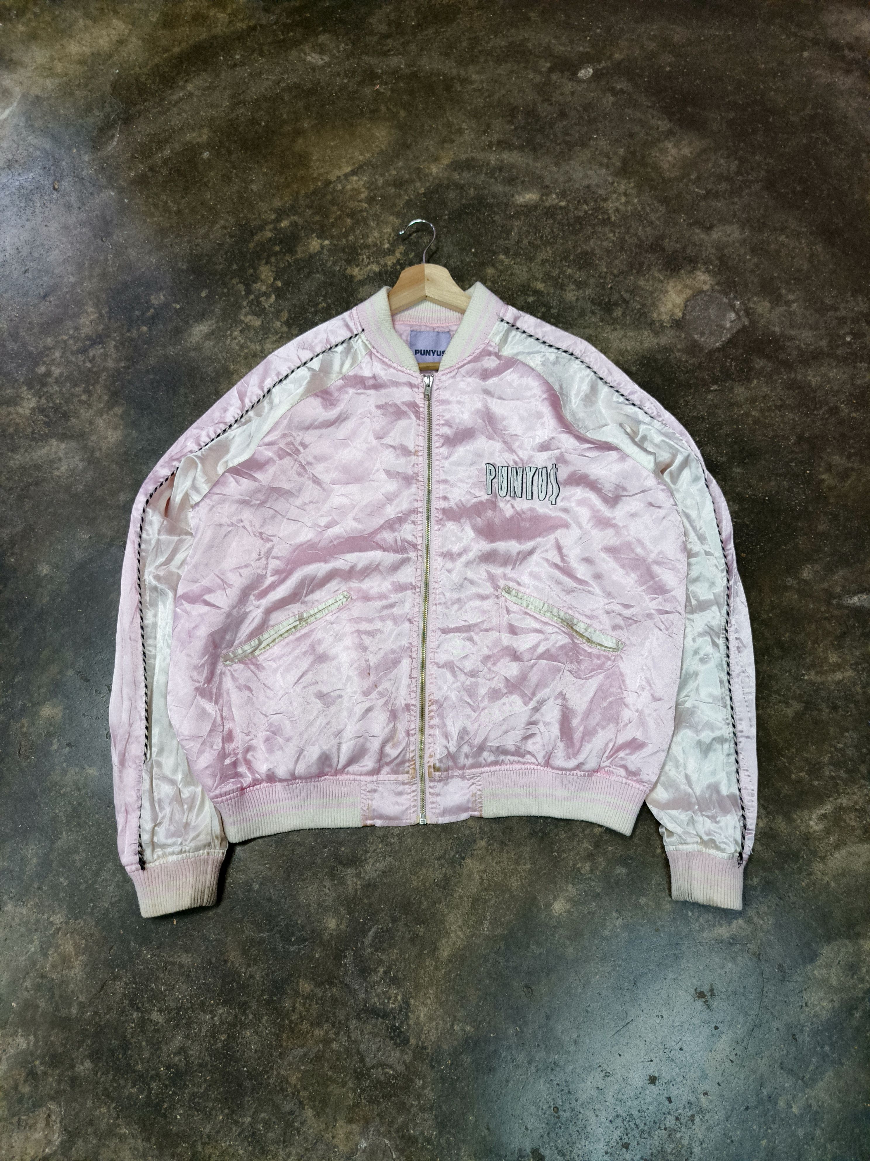 Japanese Brand PUNYUS TIGER SUKAJAN BOMBER JACKET Size US L / EU 52-54 / 3 - 3 Thumbnail