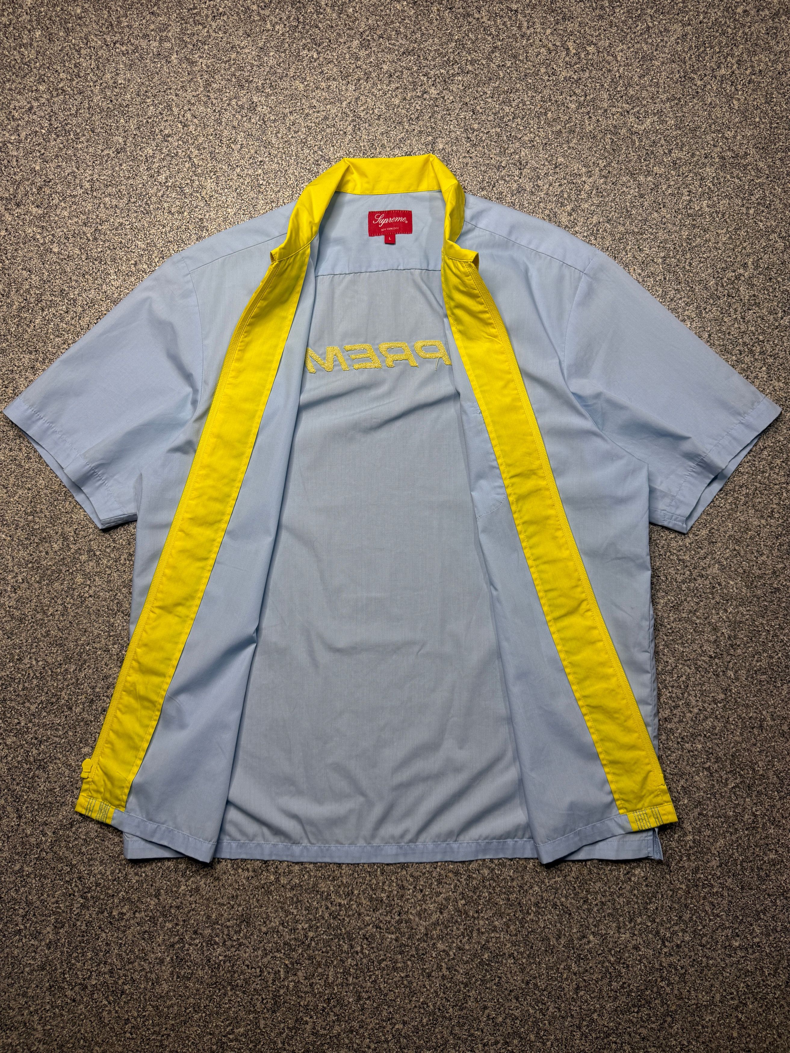 Supreme Bowling Zip S/S Shirt Size US L / EU 52-54 / 3 - 4 Thumbnail