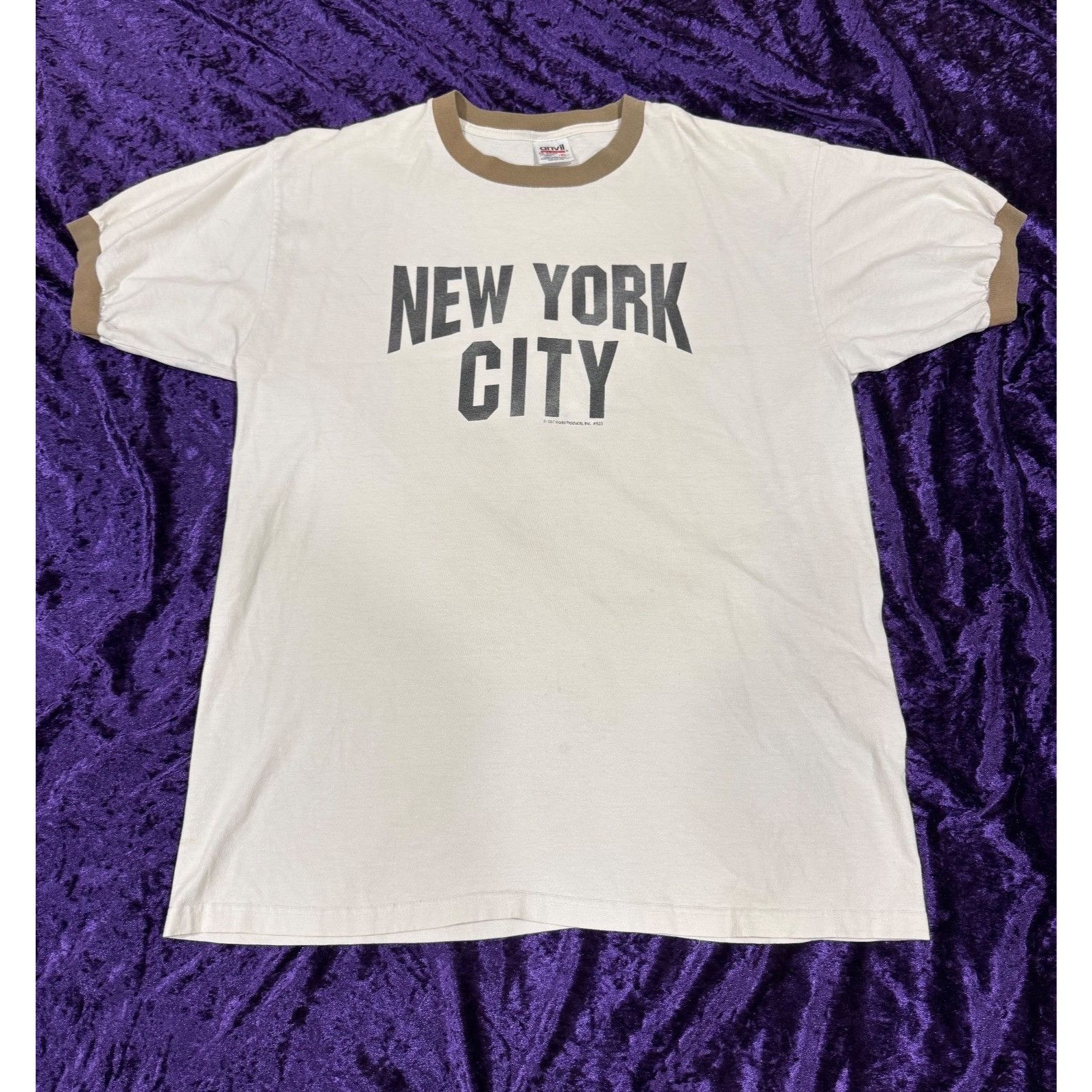 Anvil New York cotton tee Size US XL / EU 56 / 4 - 1 Thumbnail