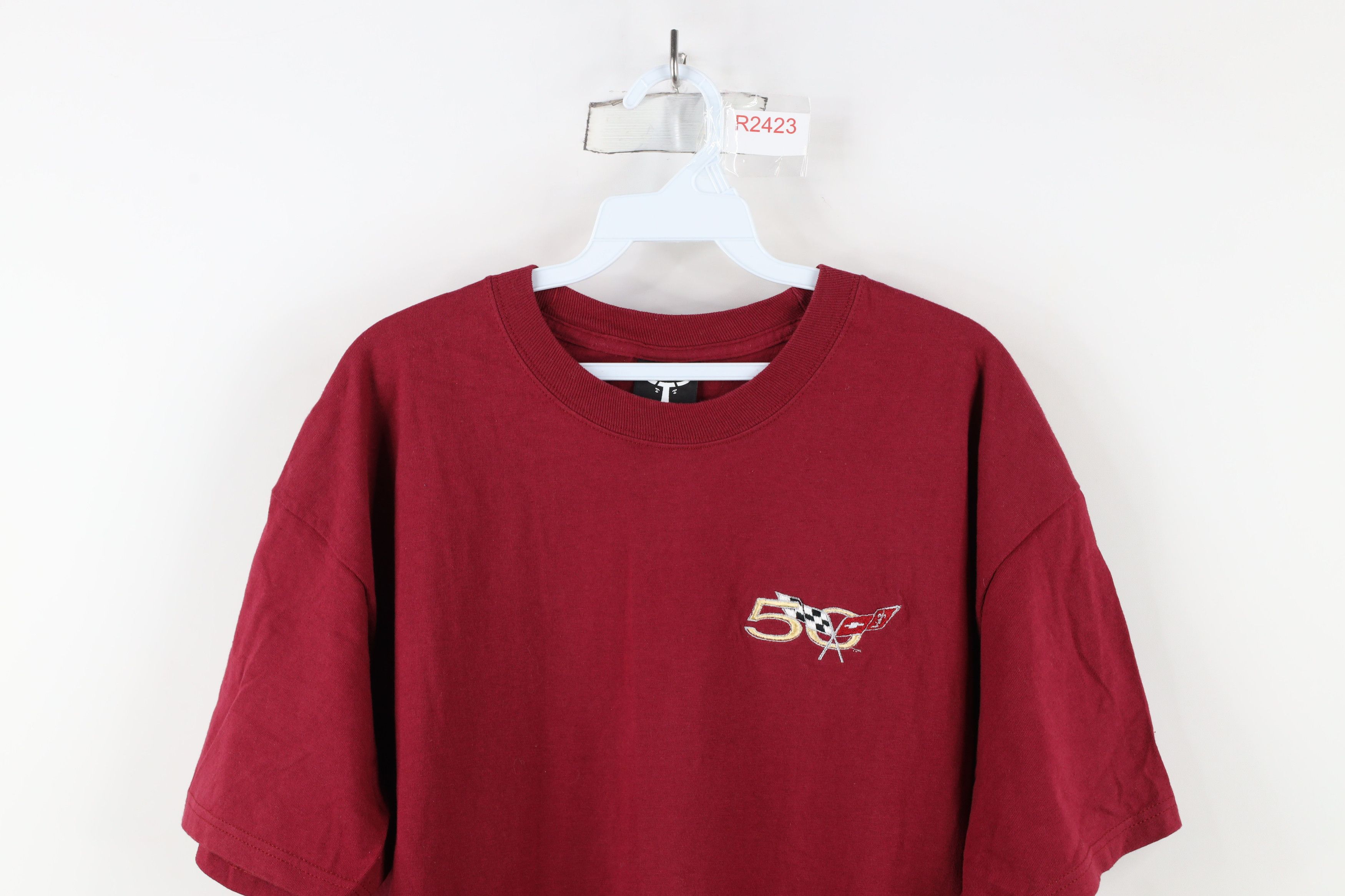 Vintage Vintage Y2K Streetwear Anniversary Corvette Racing T-Shirt Size US L / EU 52-54 / 3 - 2 Thumbnail