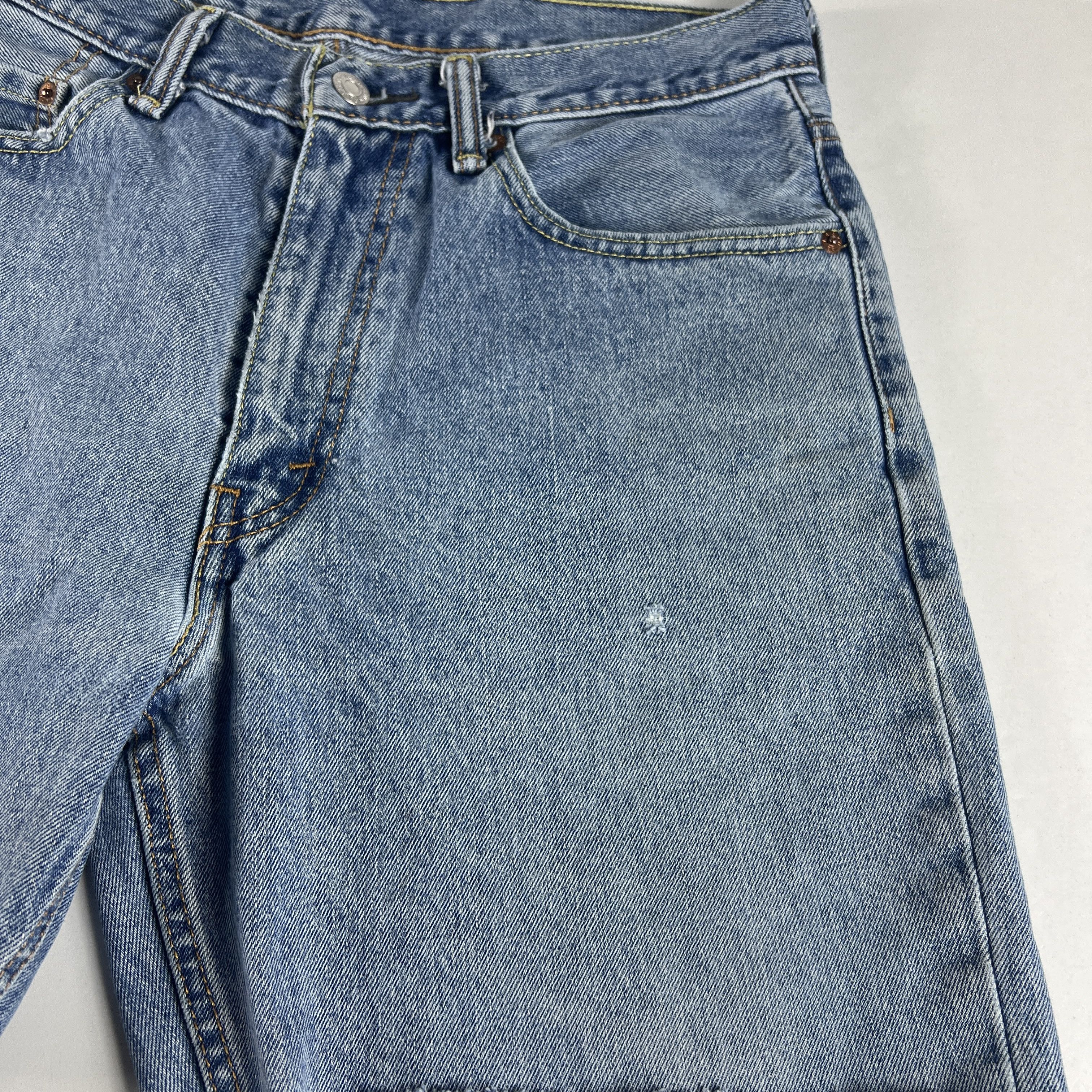 Levi's Levi's Jean Shorts 550 Faded Bermuda Cut Off Denim Jorts Size US 32 / EU 48 - 6 Thumbnail