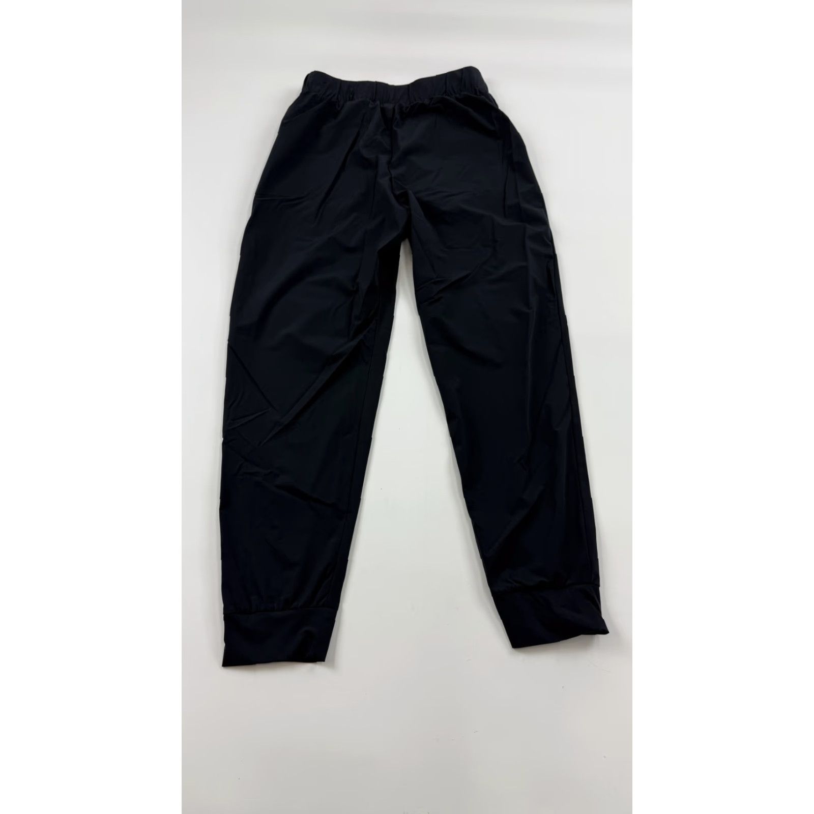 Nike NIKE Dri-FIT Jogger Pants Womens Small Black Athletic Tapered Sports Lightweight Stretch Size 28" / US 6 / IT 42 - 2 Thumbnail