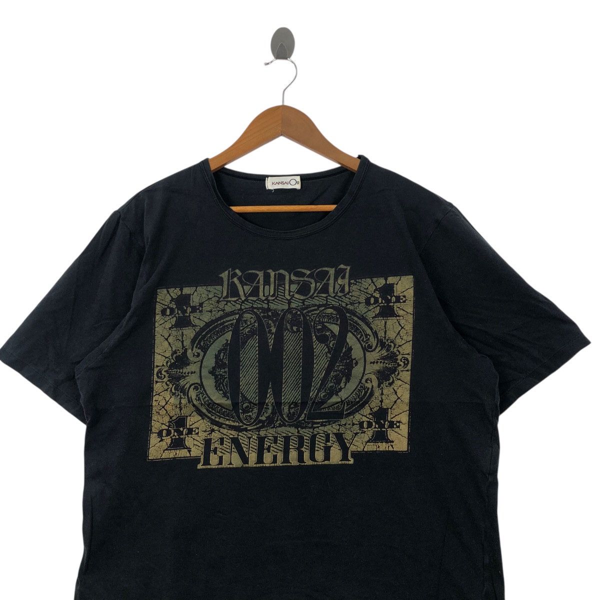 Kansai Yamamoto Vintage Kansai Energy By KANSAI YAMAMOTO 02 T-Shirt Size US L / EU 52-54 / 3 - 2 Thumbnail
