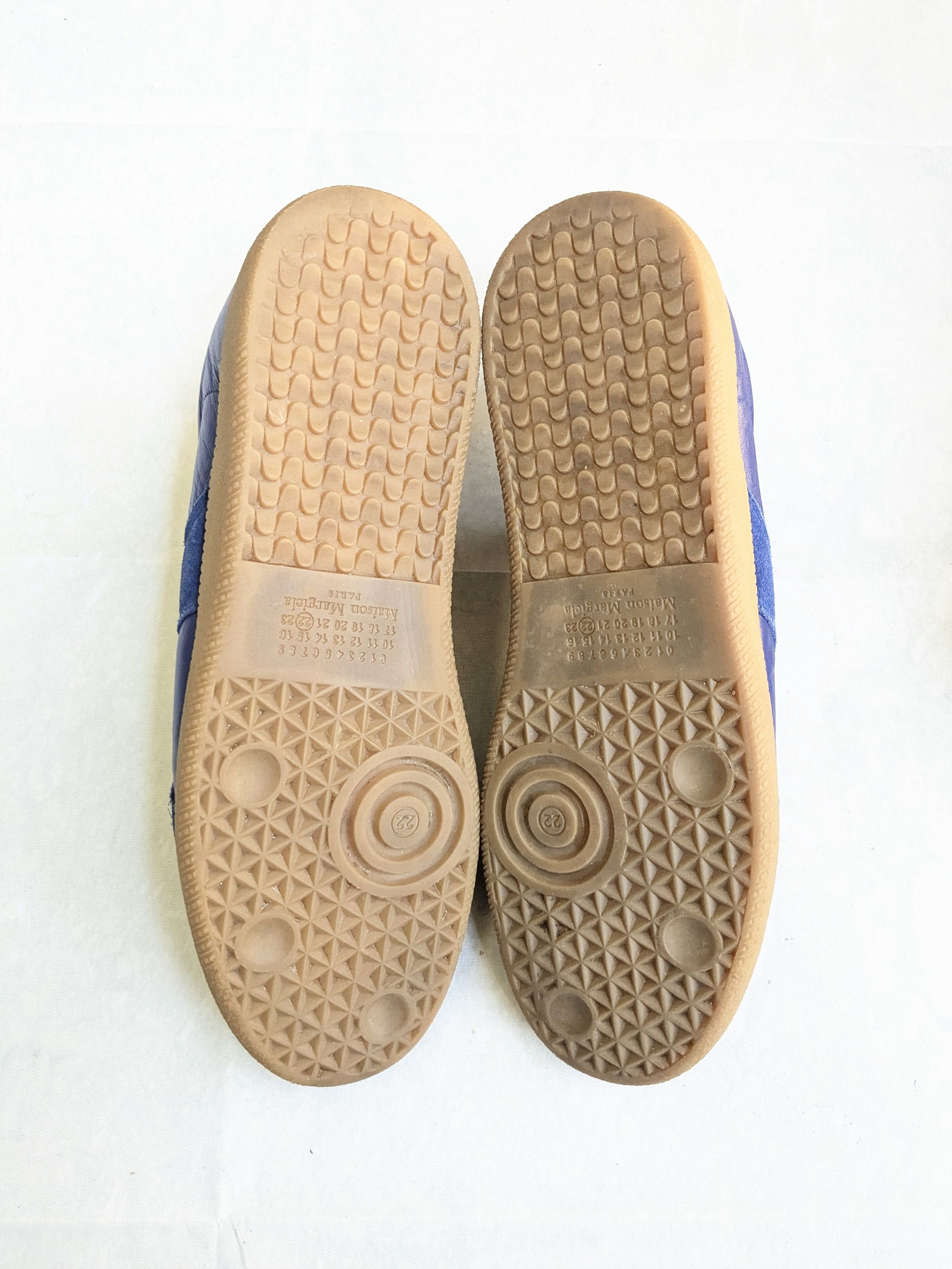 Maison Margiela Maison Margielas Replica GAT Blue 11 44 Gum Low Tops Size US 11 / EU 44 - 17 Thumbnail