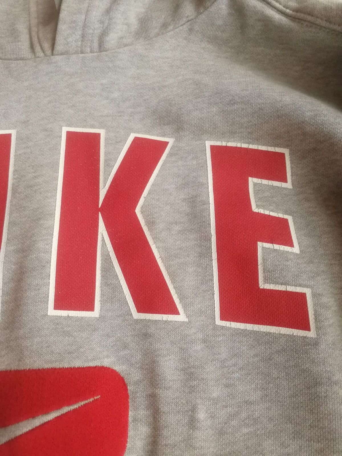Nike × Vintage Vintage Nike big logo hoodie y2k Size US S / EU 44-46 / 1 - 8 Thumbnail
