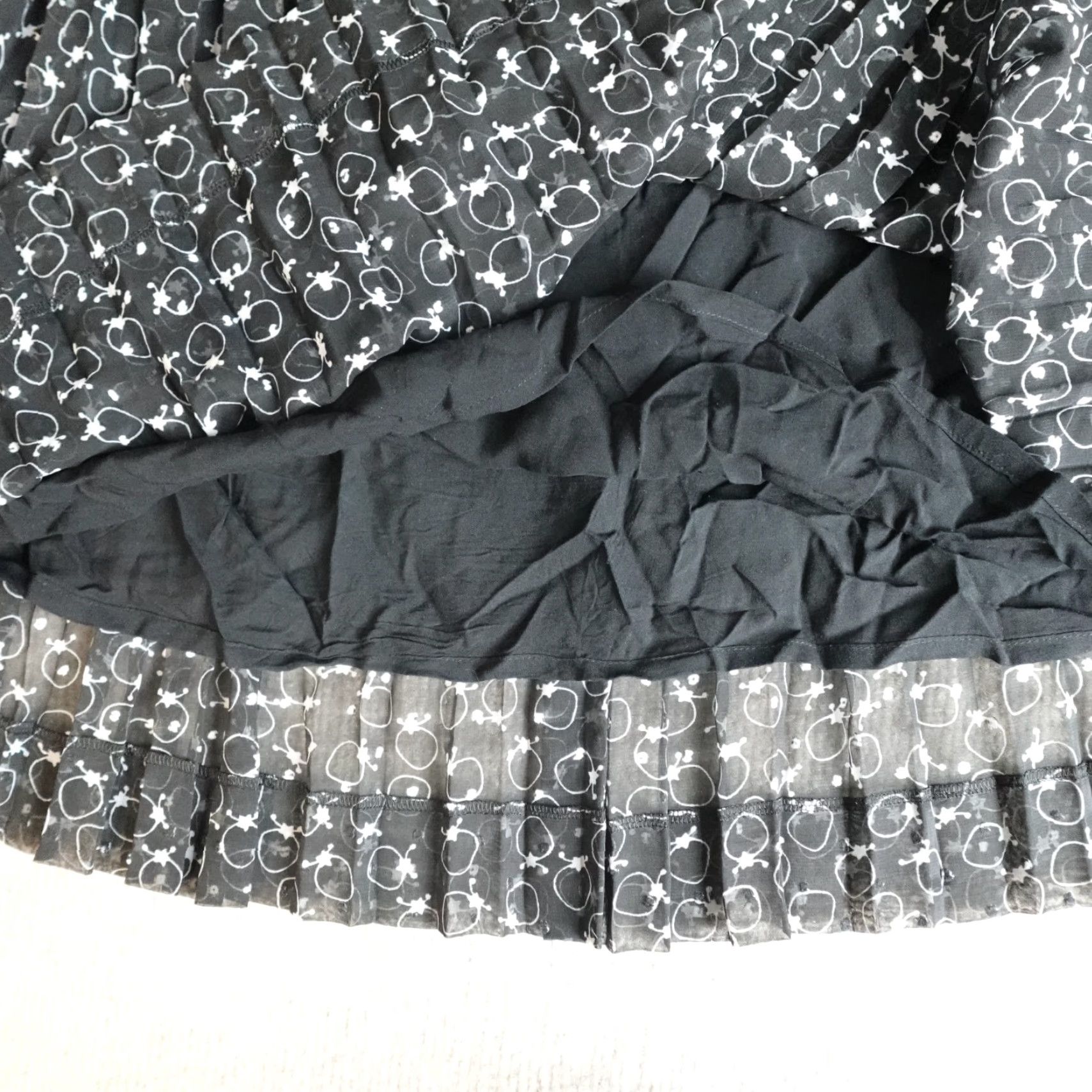 See By Chloe Womens Skirt Medium 6 Pleated Short