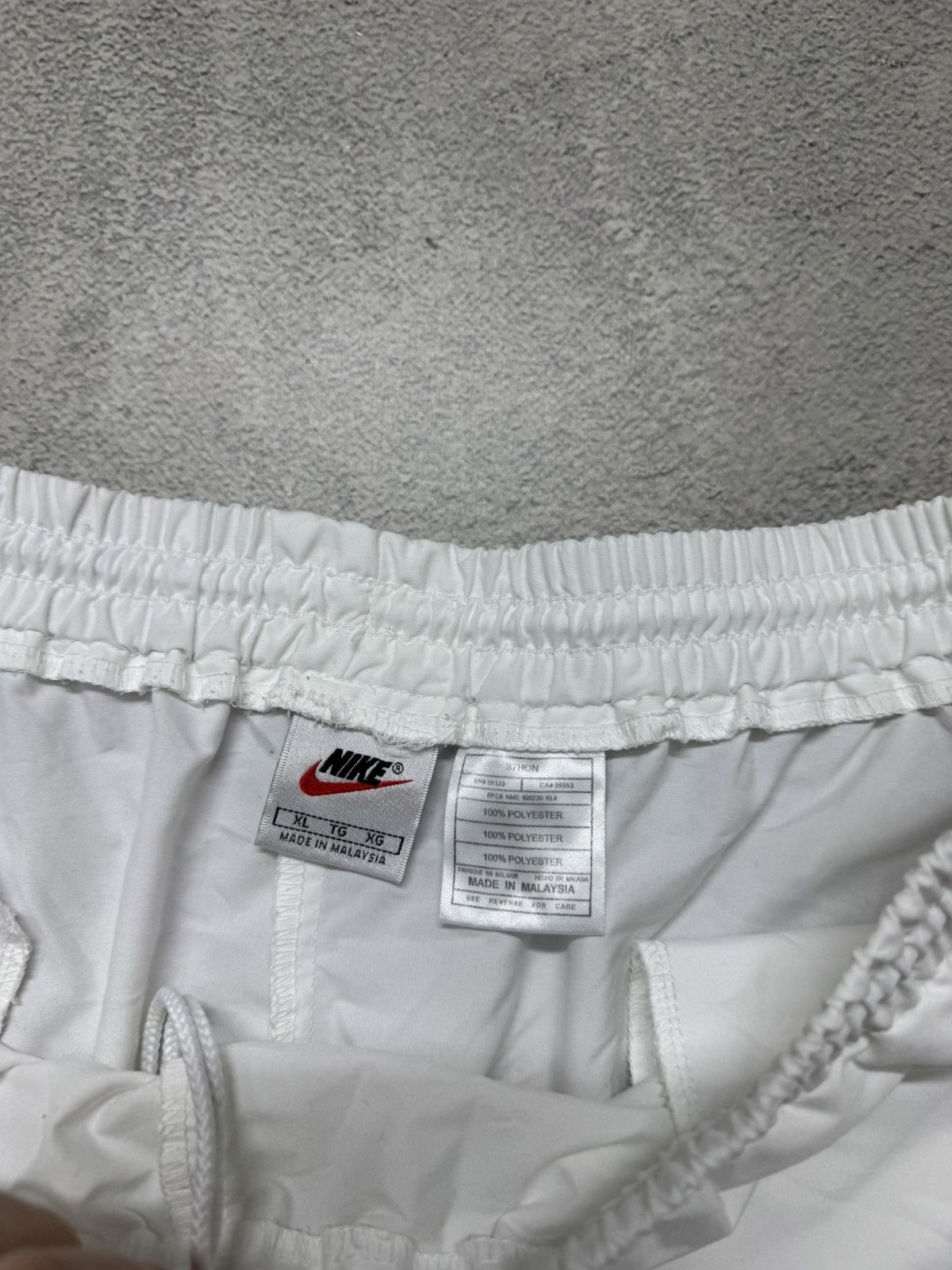 Nike Vintage Y2k Nike Swoosh Nylon Shorts Size US 36 / EU 52 - 7 Thumbnail