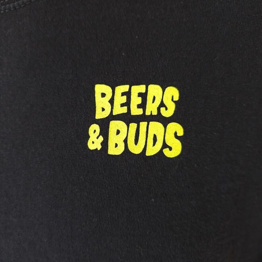Other Beers & Buds T Shirt Mens Size Medium Black Cannabis Beer Size US M / EU 48-50 / 2 - 3 Thumbnail