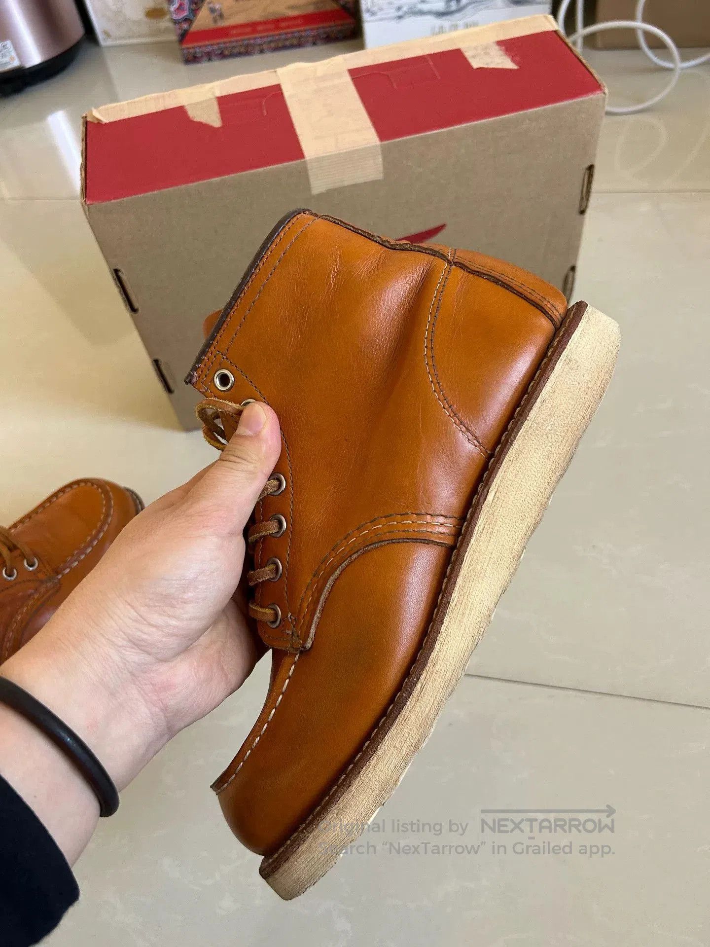 Red Wing red wing heritage 9875 copper rough and tough. Size US 5.5 / EU 38 - 5 Thumbnail
