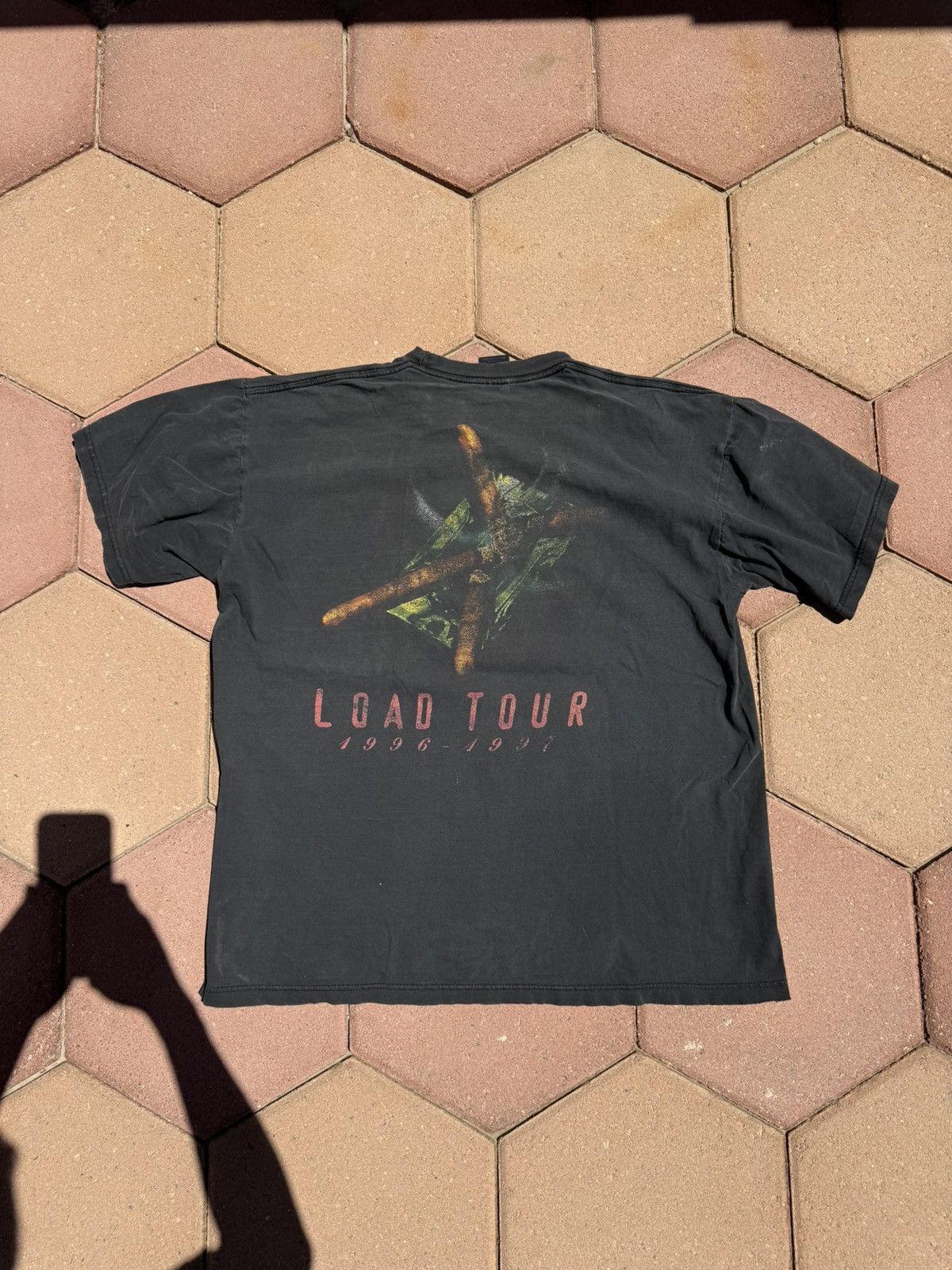 Band Tees × Vintage Vintage 90’s Metallica Loaded Tour Tee Size US L / EU 52-54 / 3 - 4 Thumbnail