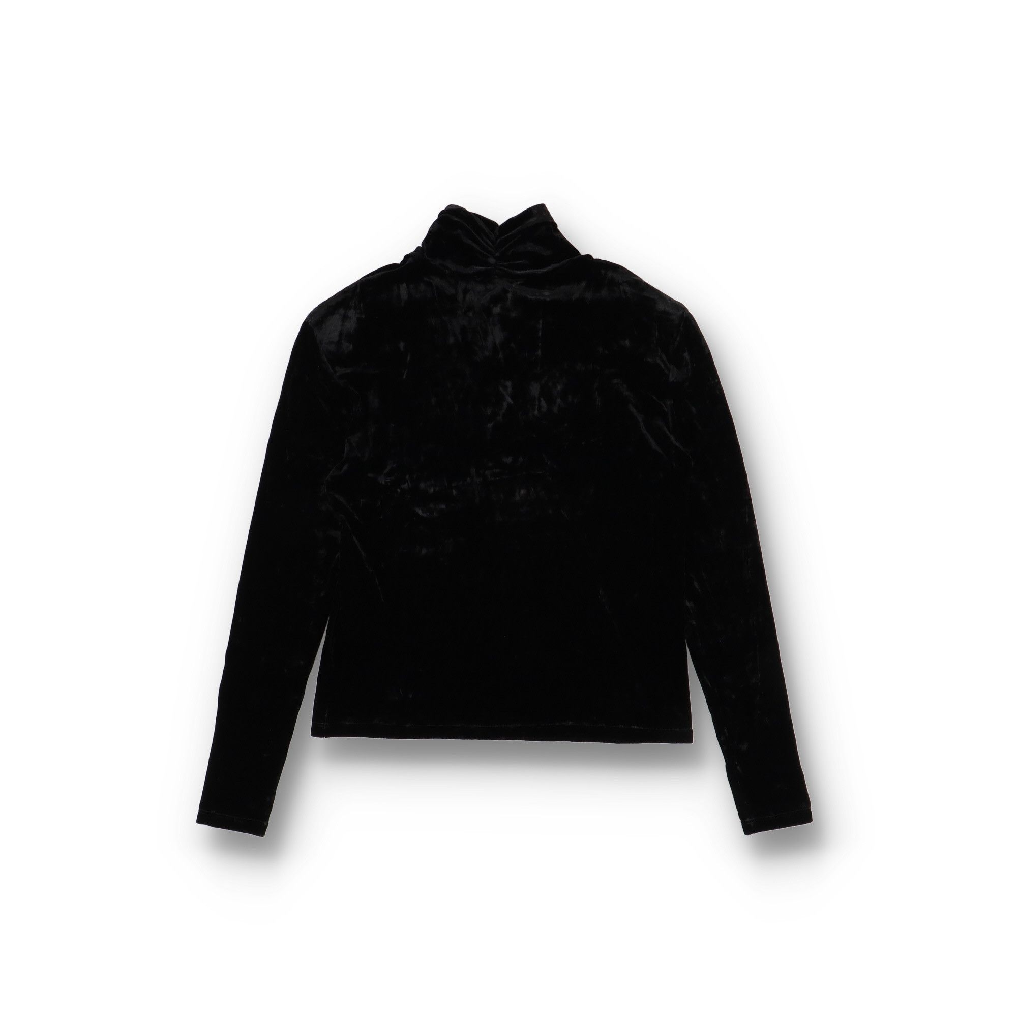Saint Laurent Paris Black Shawl Collar Velvet Top Size US M / EU 48-50 / 2 - 6 Thumbnail