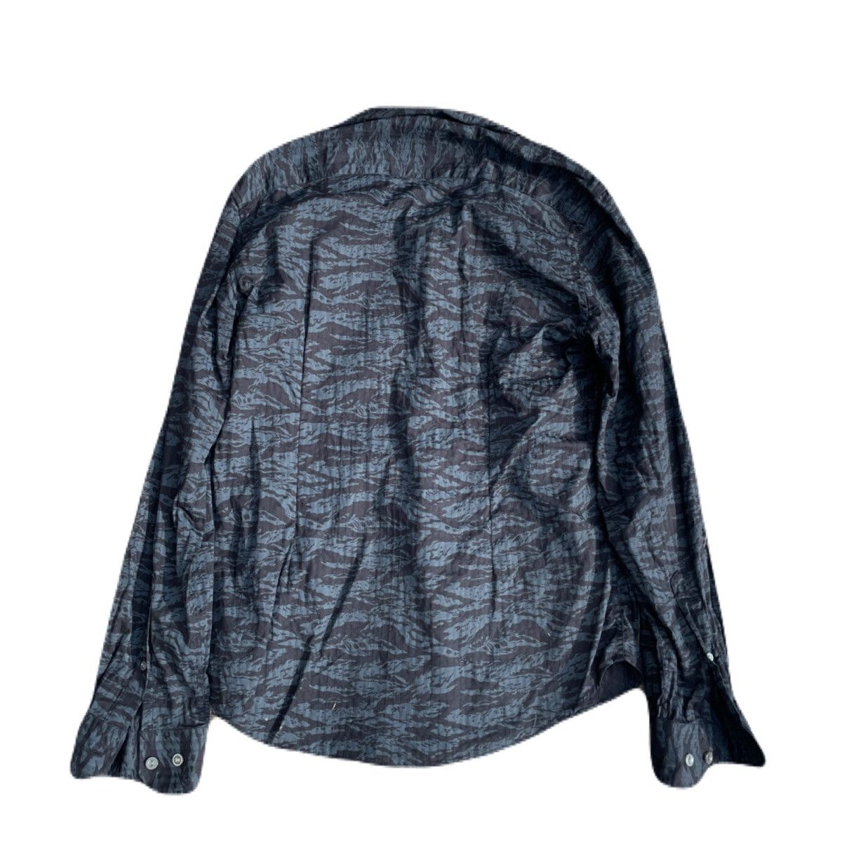 2000s Japanese archive Vkei Poem Grunge Button-up Shirts