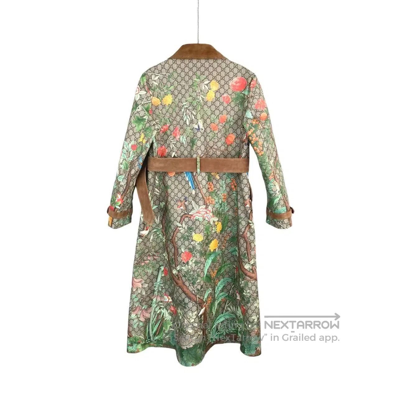 Gucci Guicci Belt double G full print coat| Size S / US 4 / IT 40 - 2 Thumbnail